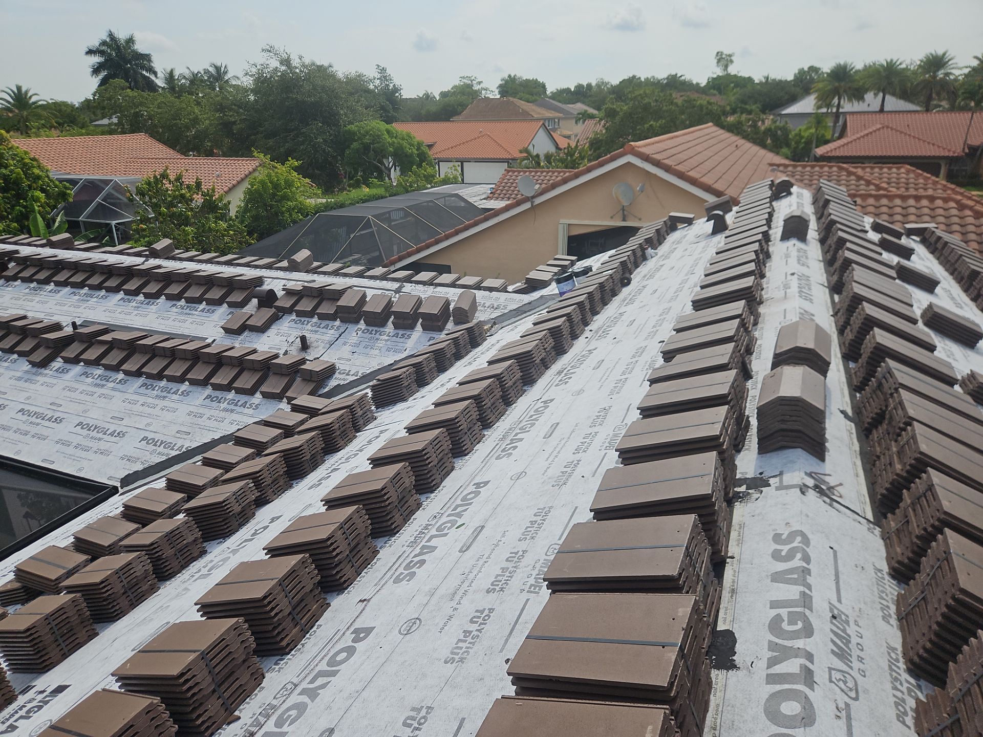 Residential Roofing Installation using WestLake Roofing Tile by BLUES BROTHERS ROOFING