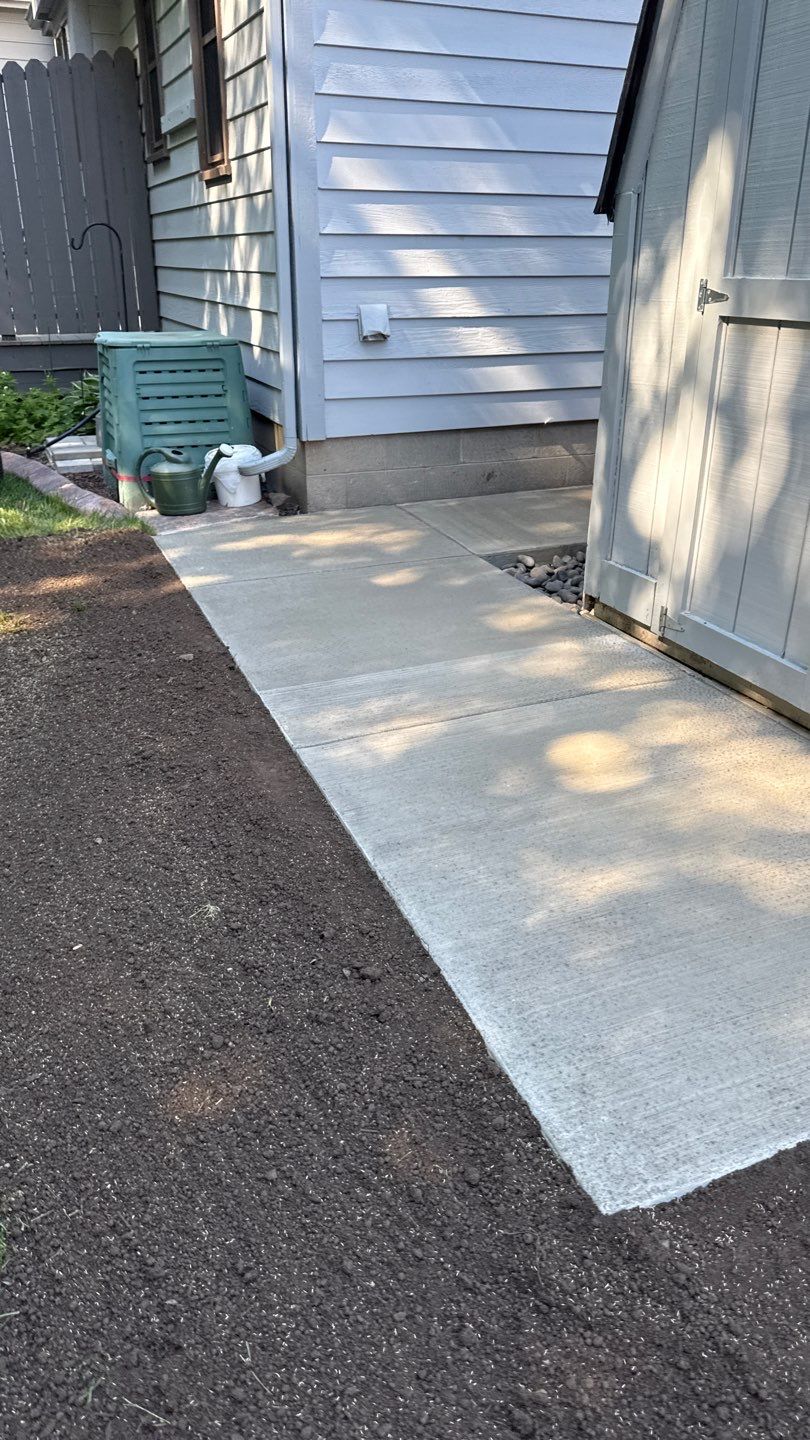 Broom Finished Walkway by NG Masonry & Construction LLC