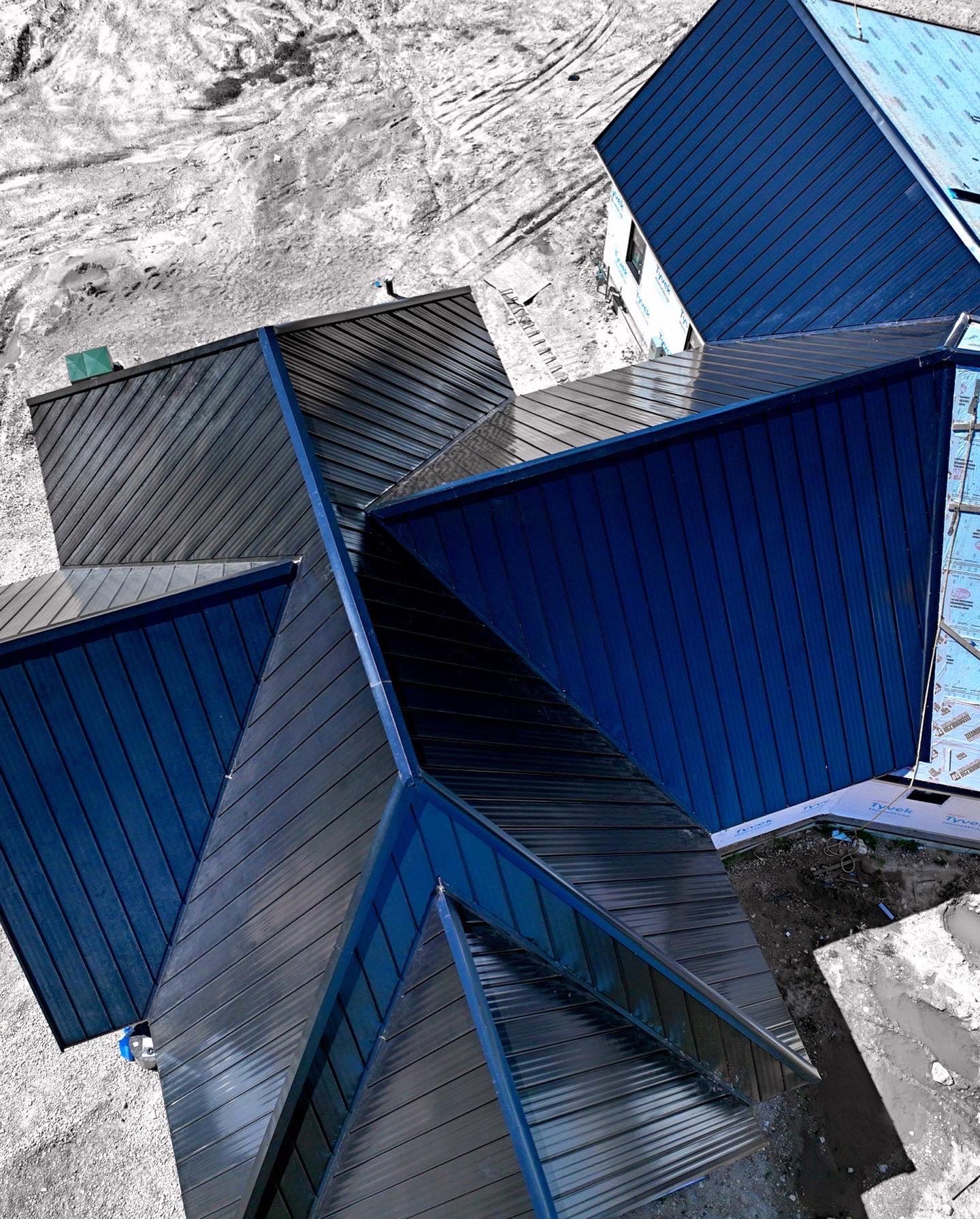Metal roofing using Standing Seam by Stendahl Services