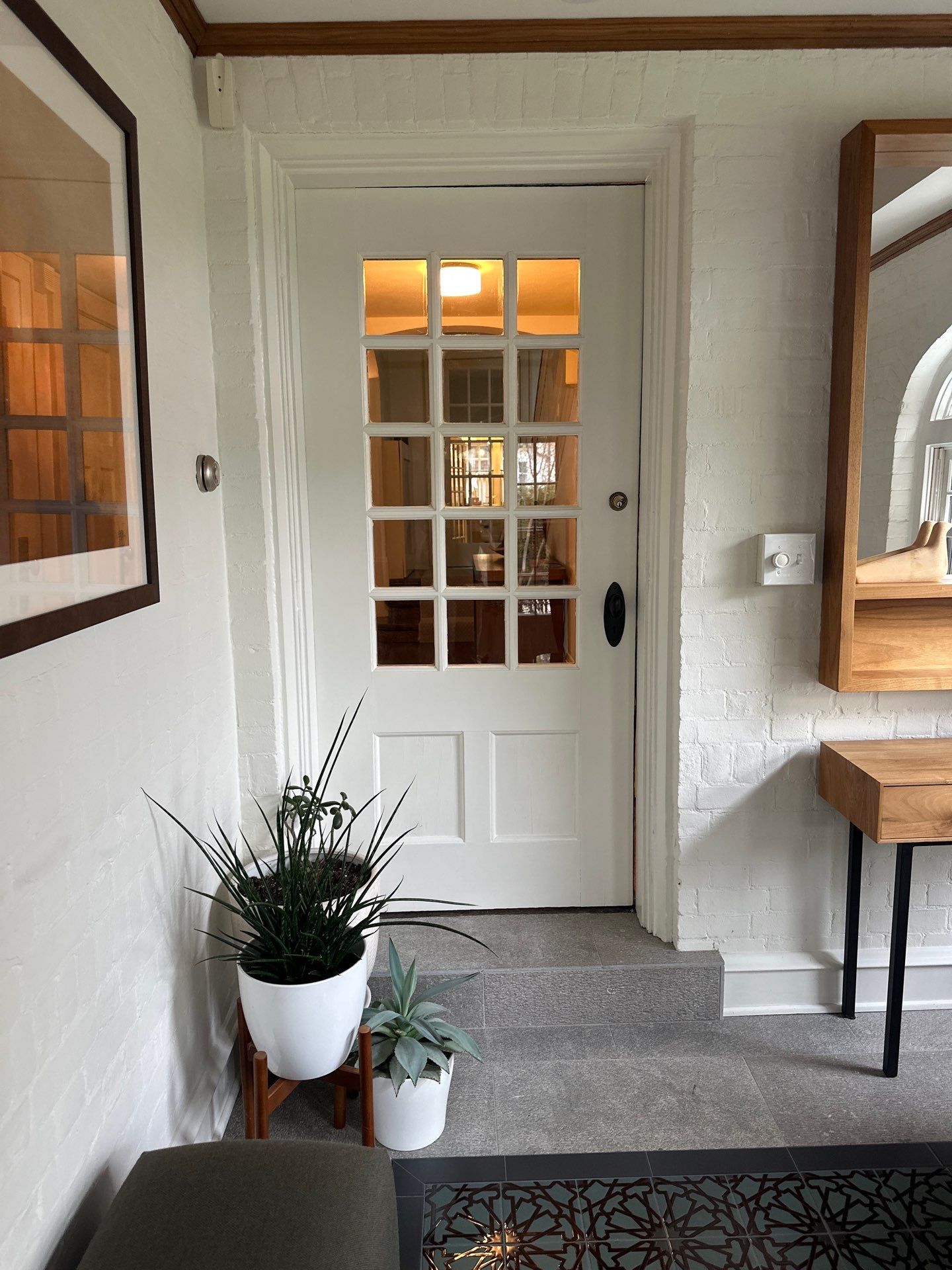 Entryway Painting – Walls, Ceiling, Baseboards & Crown Molding by OCS Contracting Services