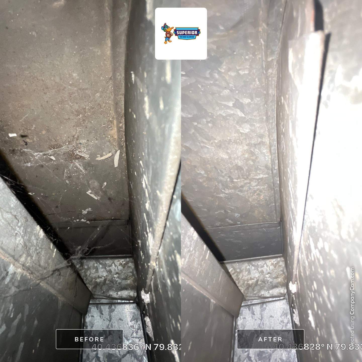 Air Duct Cleaning With a Vacuum Truck in Pittsburgh, PA by Superior Air Duct Cleaning