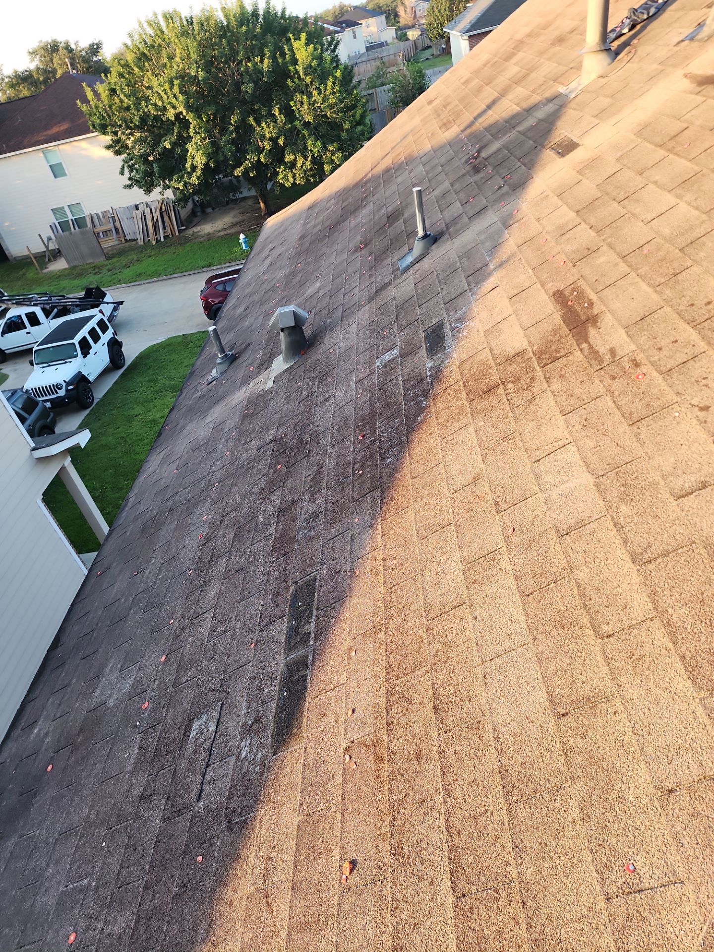 Residential Roofing Installation using Owen's Corning Duration (Lifetime) Shingles by Roof Repair Company