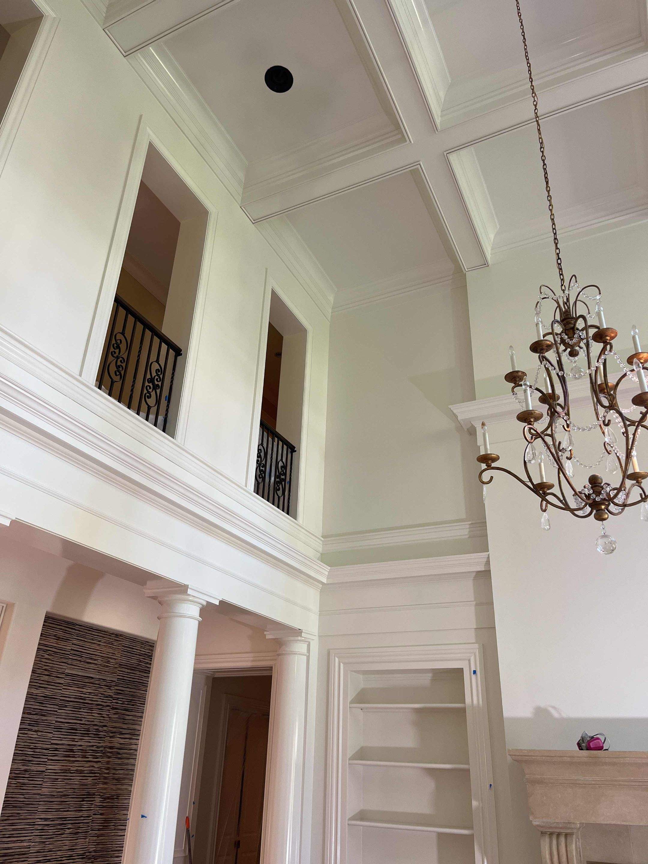 From Dark to Dazzling: A Bright White Home Transformation by Atlanta's Paint Doctor