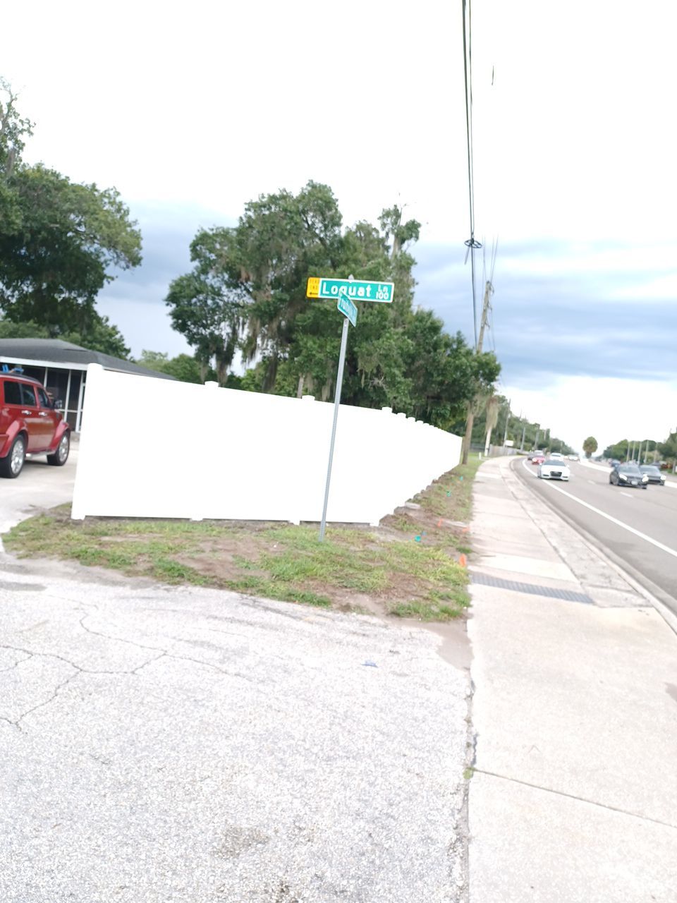 Sarasota, FL 6ft. Tall White Vinyl Privacy Fence by Asap fence and gates, LLC