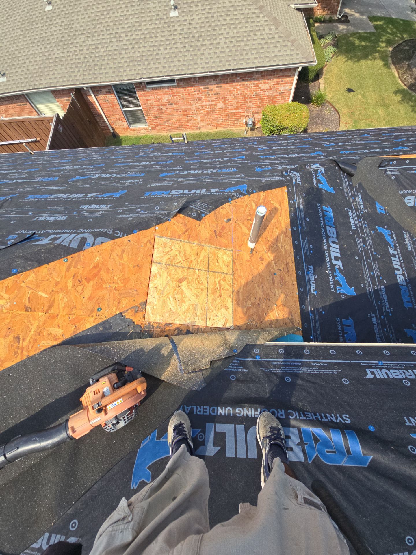 Dog Door Replacement by First Out Roofing 