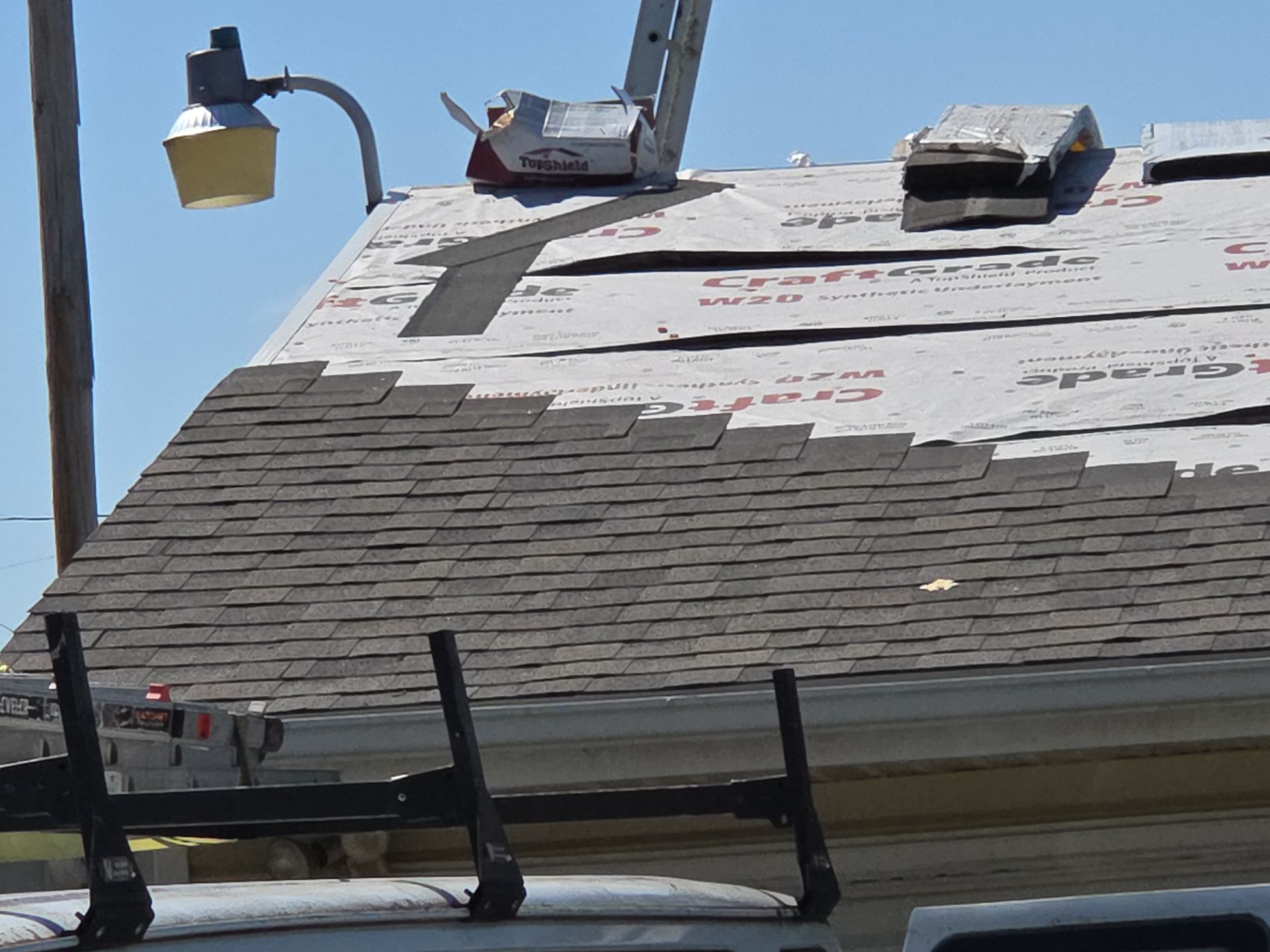 Residential Roofing Installation using Performance Shingles by Mr. Roofer