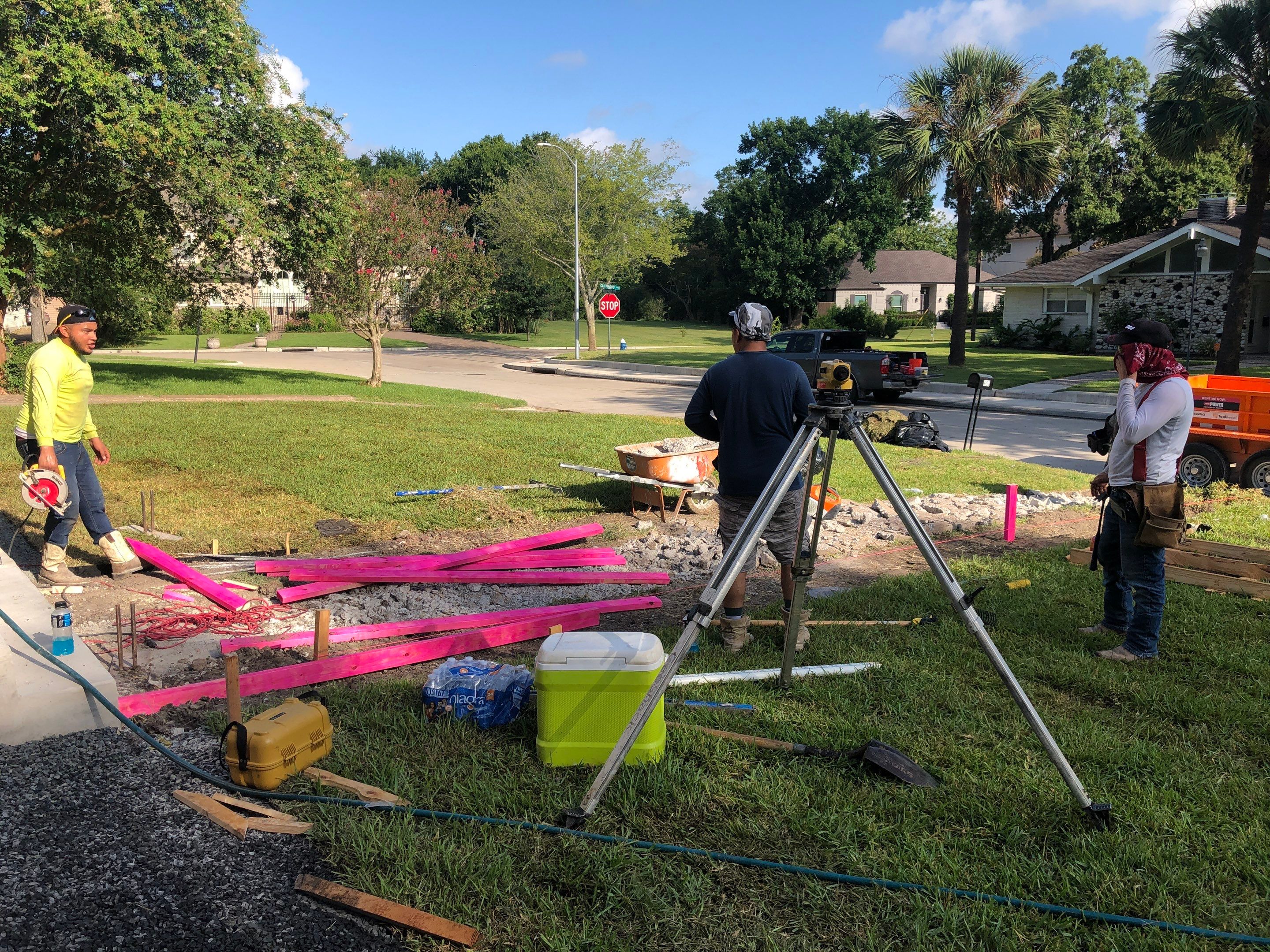 Driveway Installation by V General Contractors 