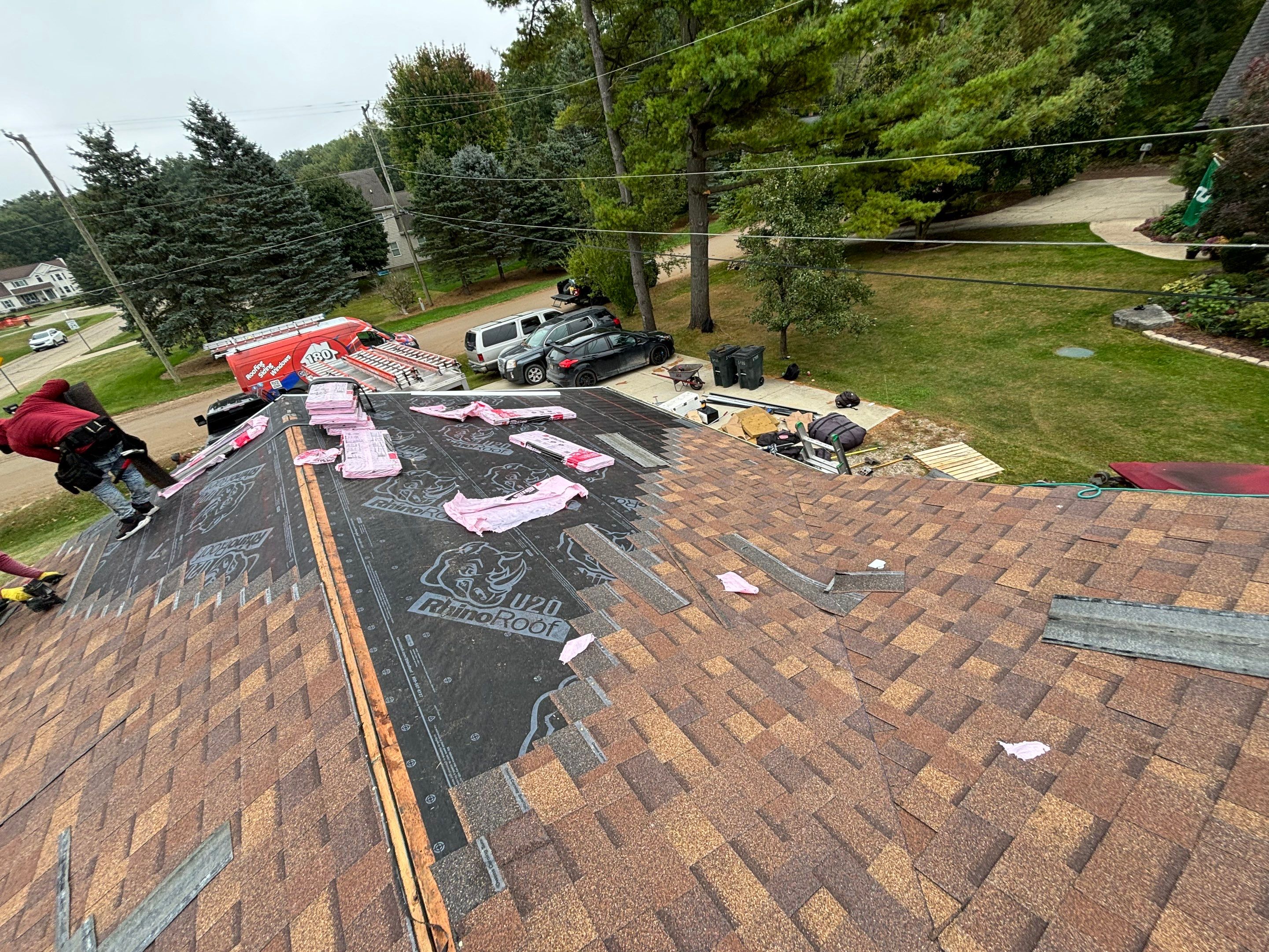 Roof Replacement using Owens Corning by 180 Contractors