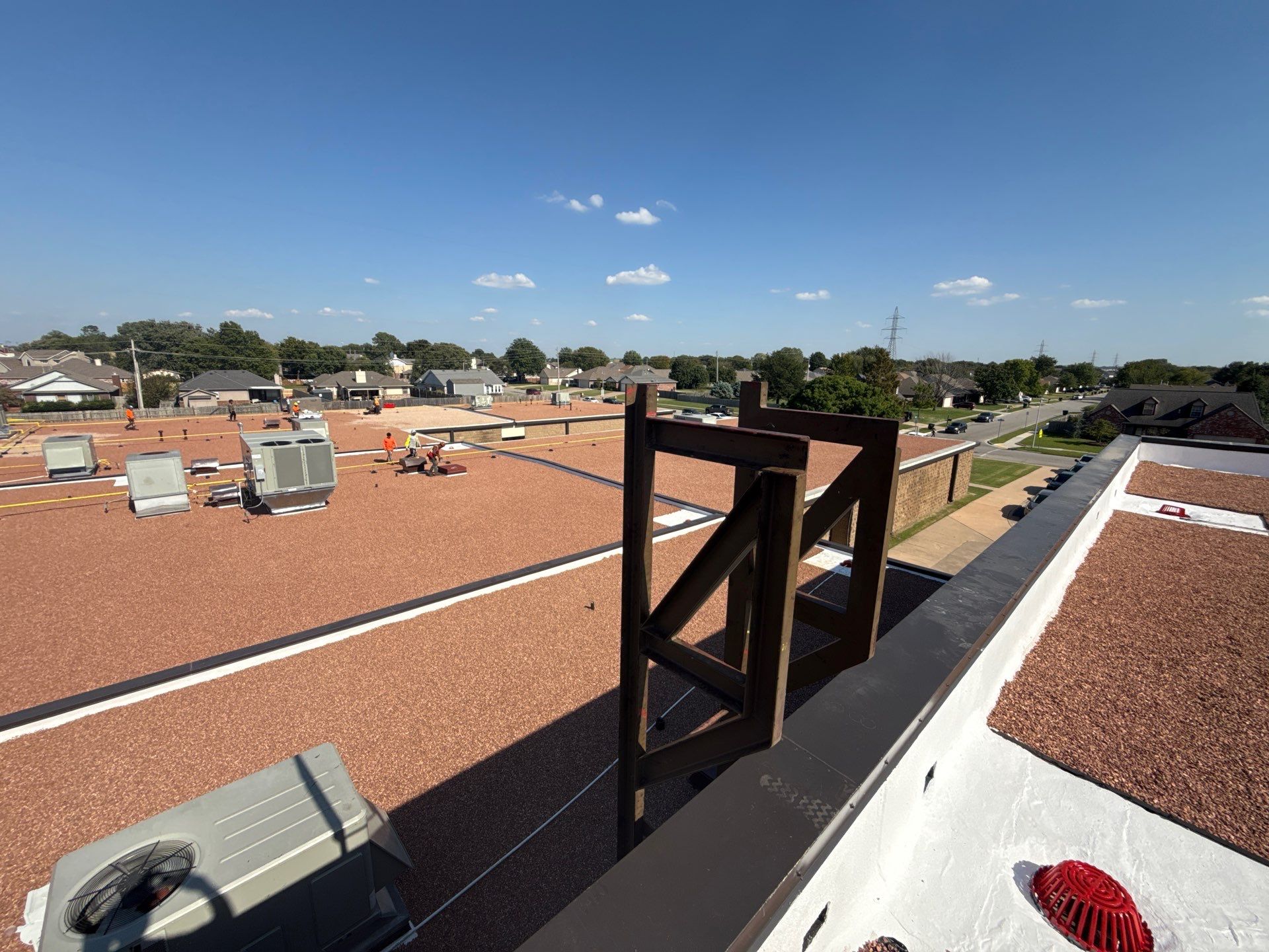 Mills Elementary School Commercial Re-Roof and Moisture Protection by Secondary Rhodes