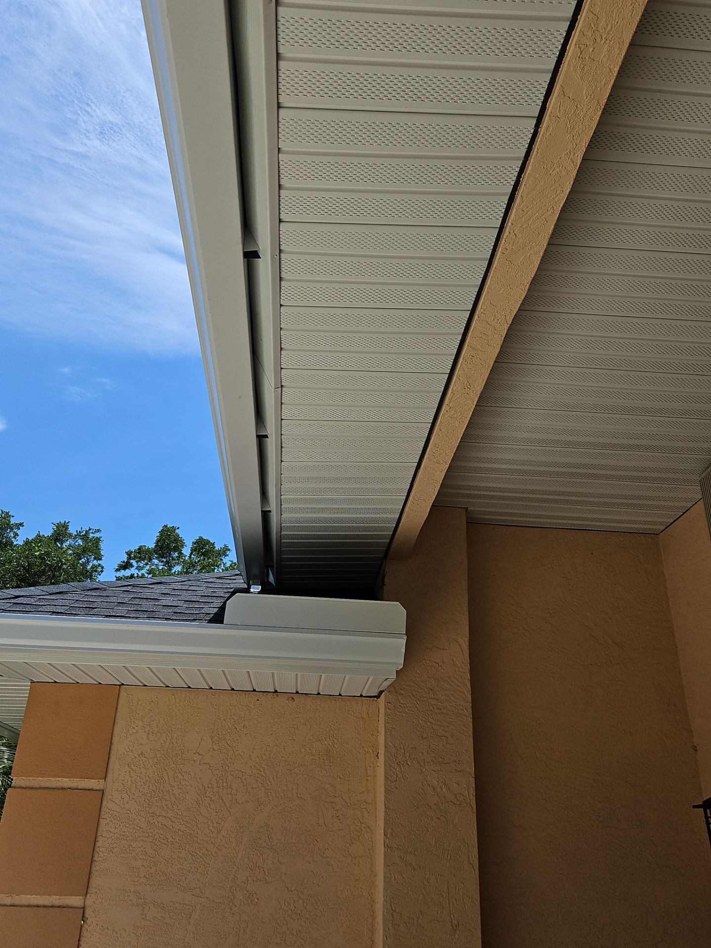 Gutter & Soffit Project in Englewood, FL by Gutter Professors