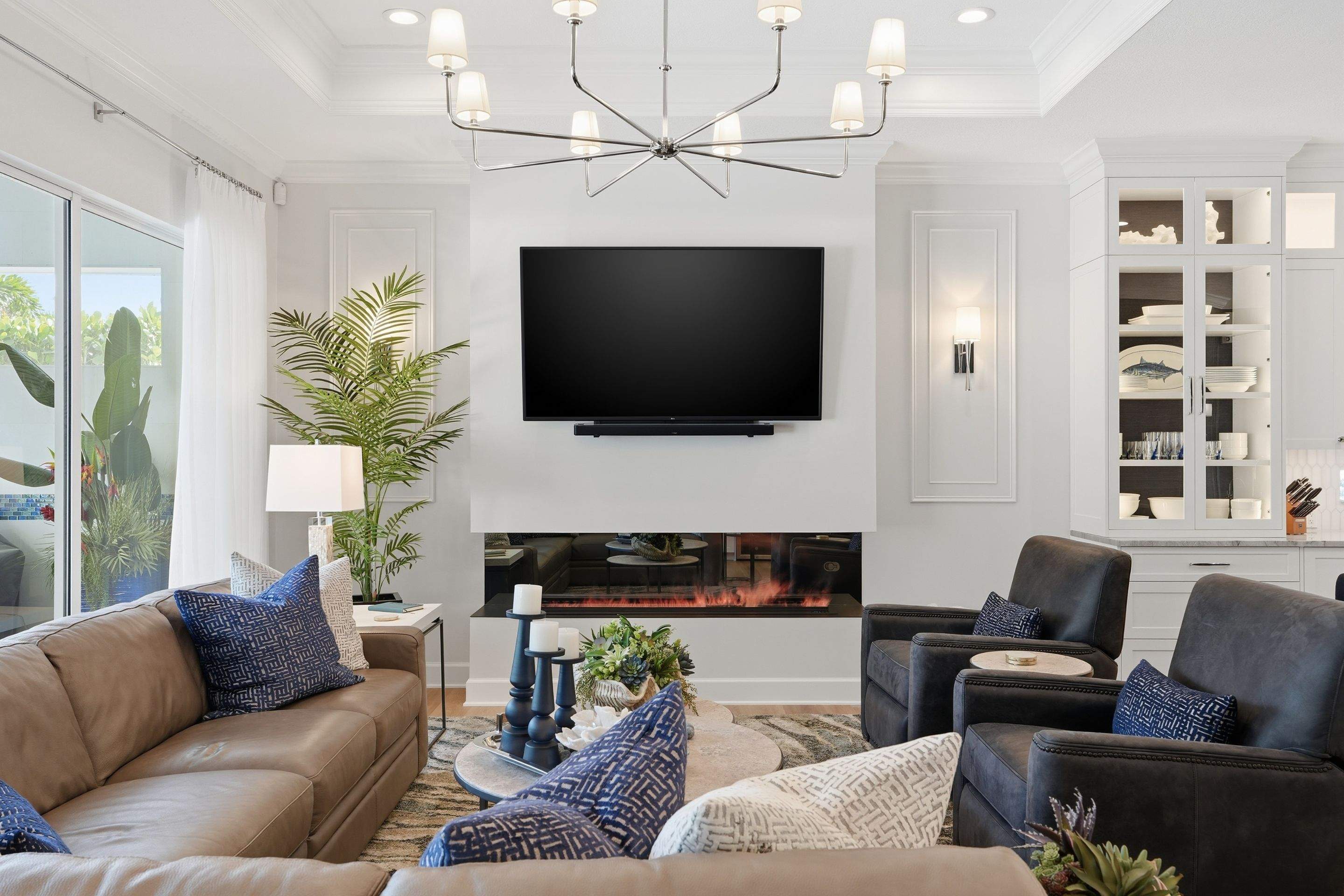 Complete Interior Renovation and Custom Cabinetry in Naples, Florida by A & E Construction of Florida Inc