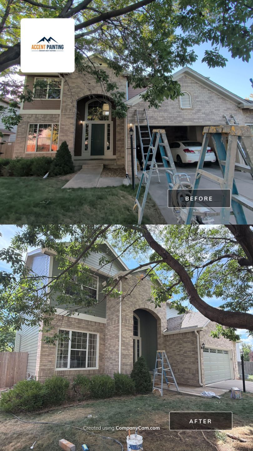 Project in Lafayette by Accent Painting