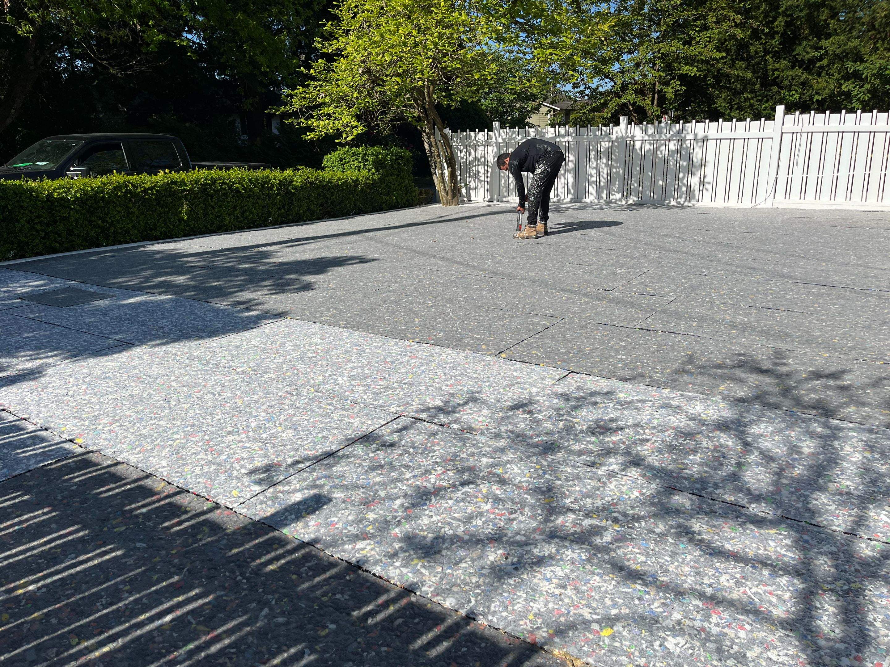 Artificial Grass and Custom Fence For KidiKare Daycare by YVR Construction Group