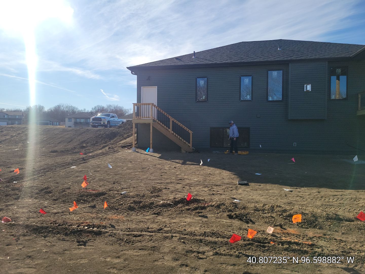 New Residential Construction - Paver, Putting Green, Pool by New Horizon Landscapes