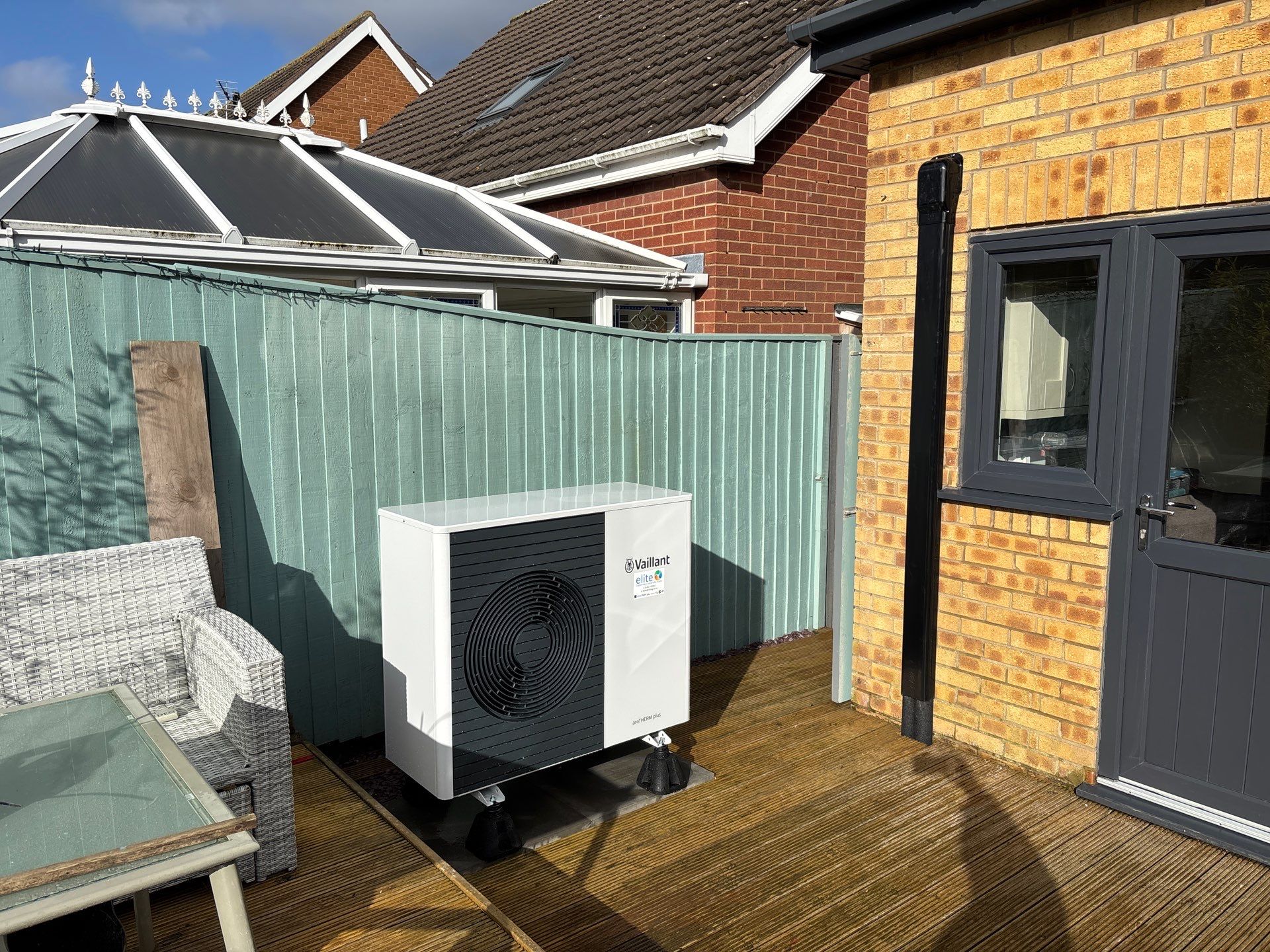 🔥 Another Successful Air Source Heat Pump Installation 🔥 by Elite Services Group Ltd
