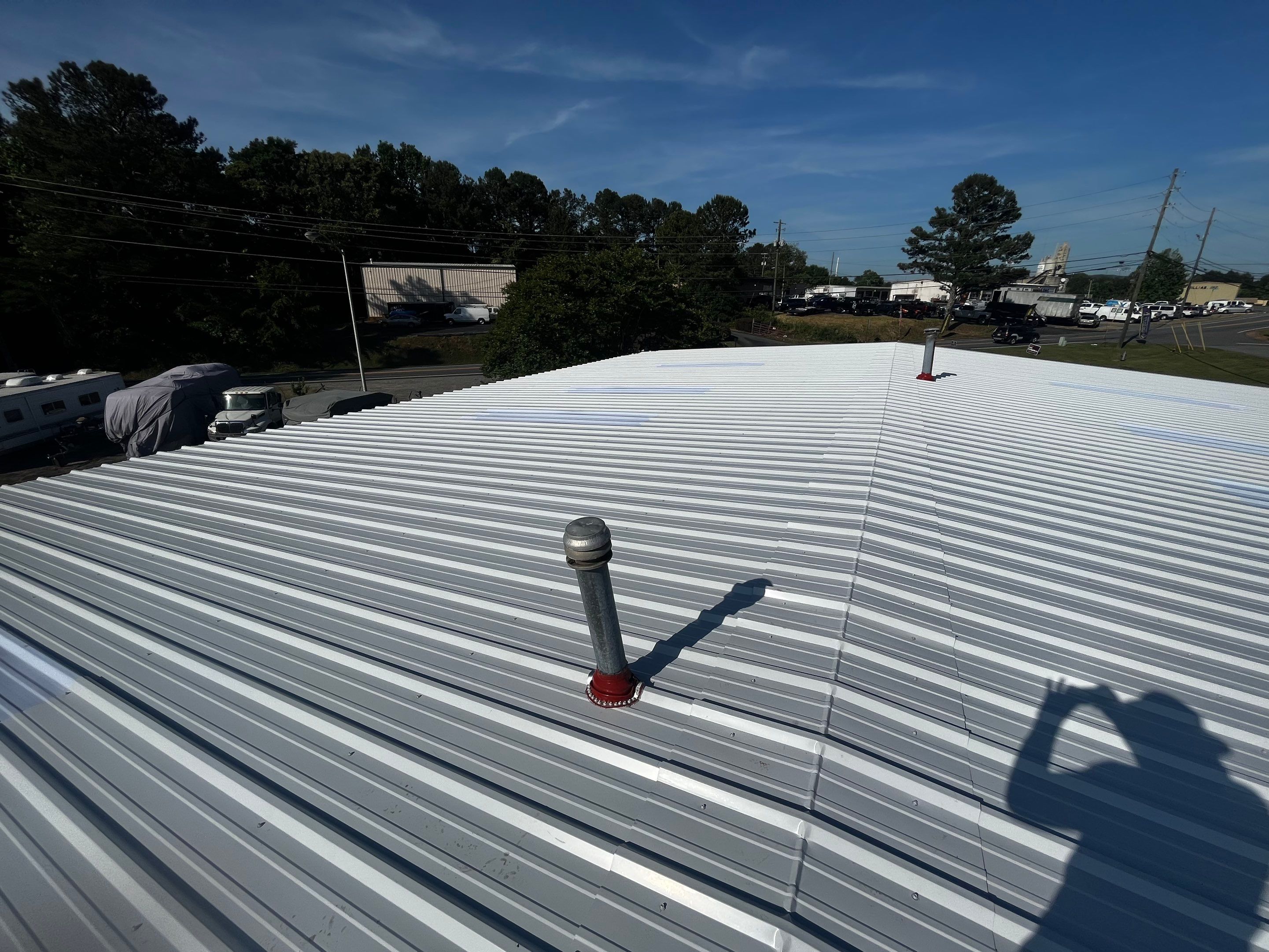 Commercial Metal Roof Replacement - Kennesaw Georgia by Georgia Roof Advisors