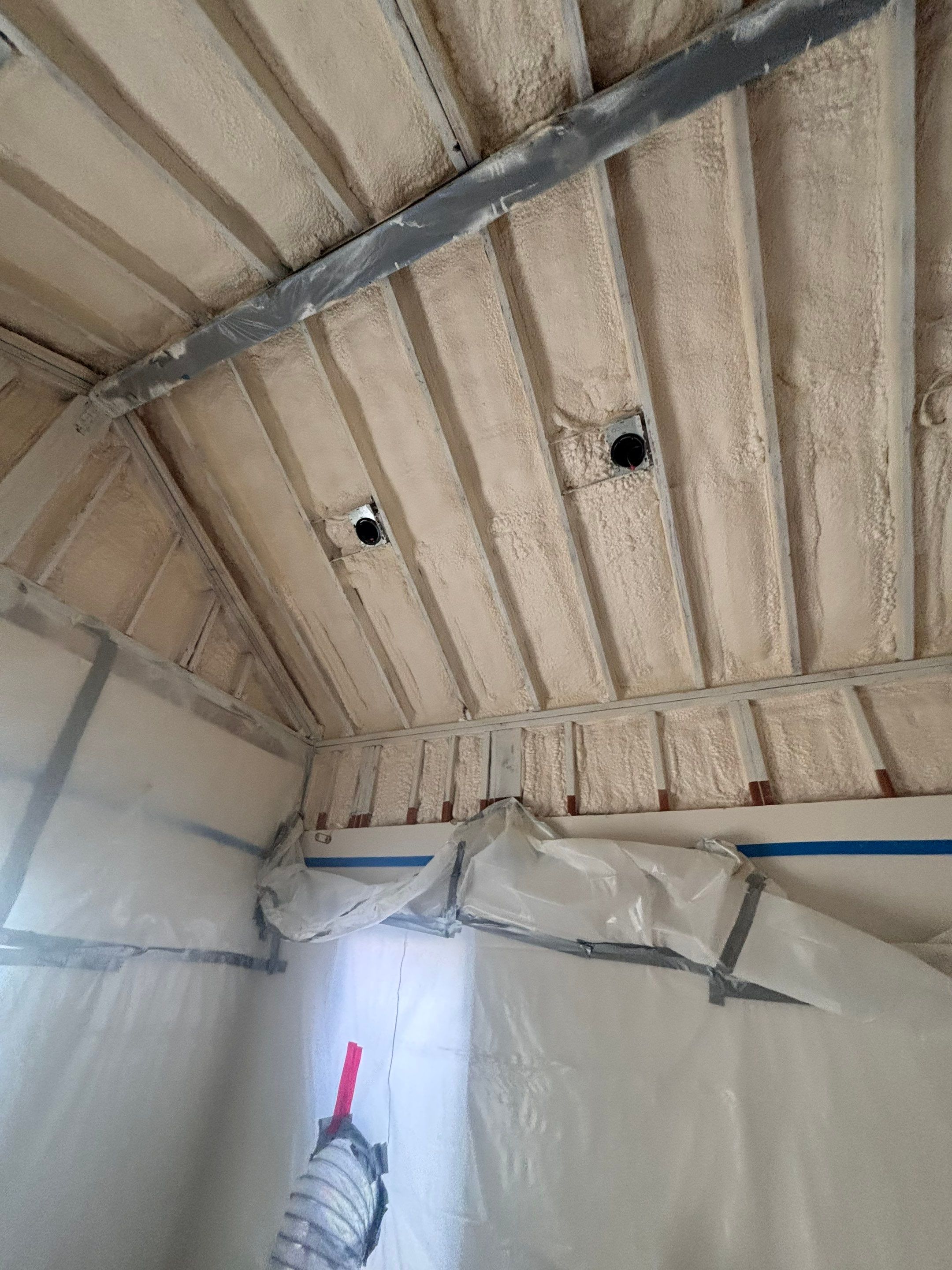 Spray Foam Project in Los Angeles by Insulation Labs
