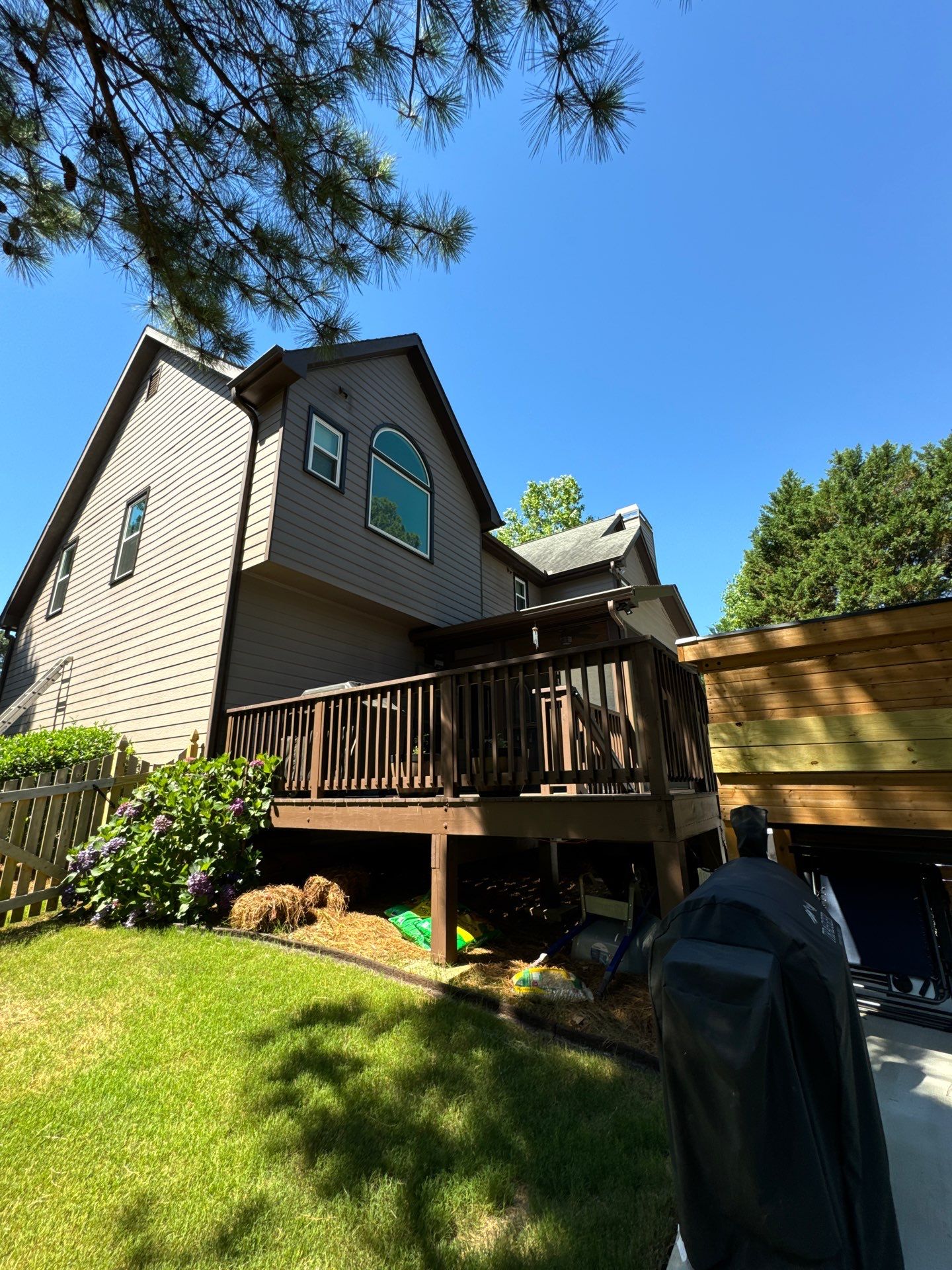 Custom Screened-In Porch and Deck Addition in Powder Springs by Swift Home Renovations