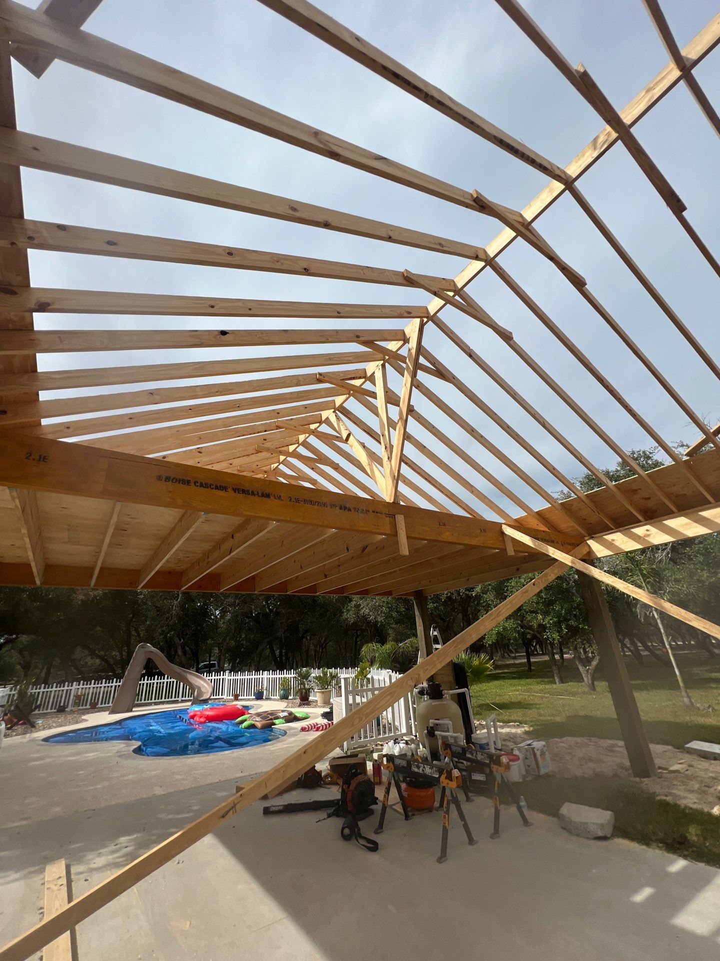 Patio? We got you Covered! by Bayfront Roofing and Construction