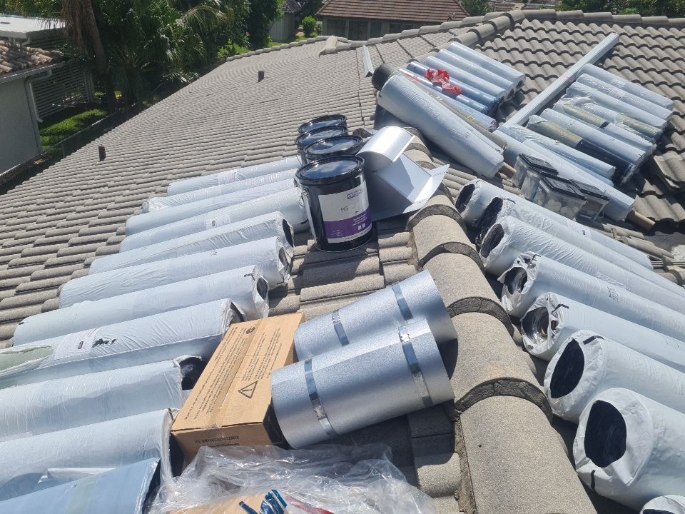 Residential Roofing Installation using Eagle Roofing Tile by BLUES BROTHERS ROOFING