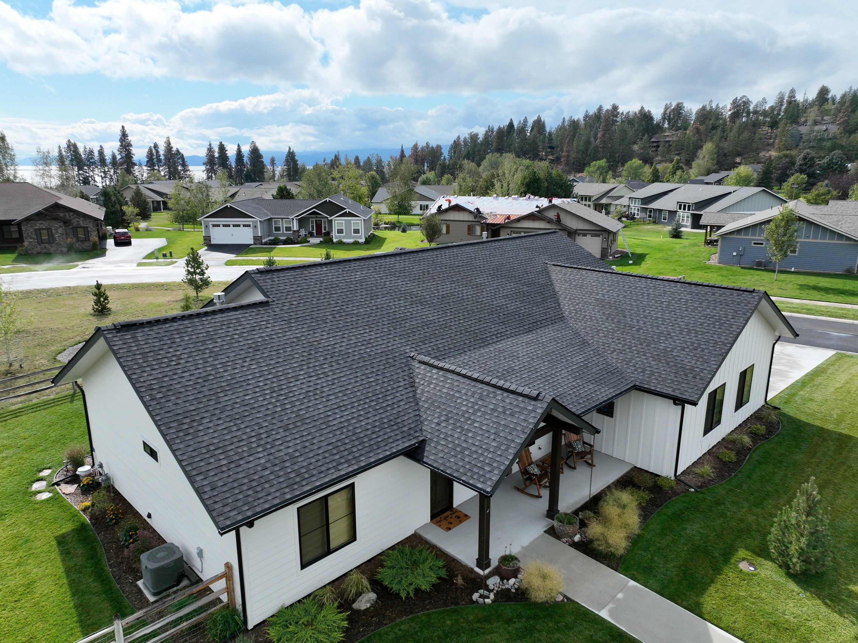GAF Timberline HDZ - Charcoal by Montana Roofing Solutions