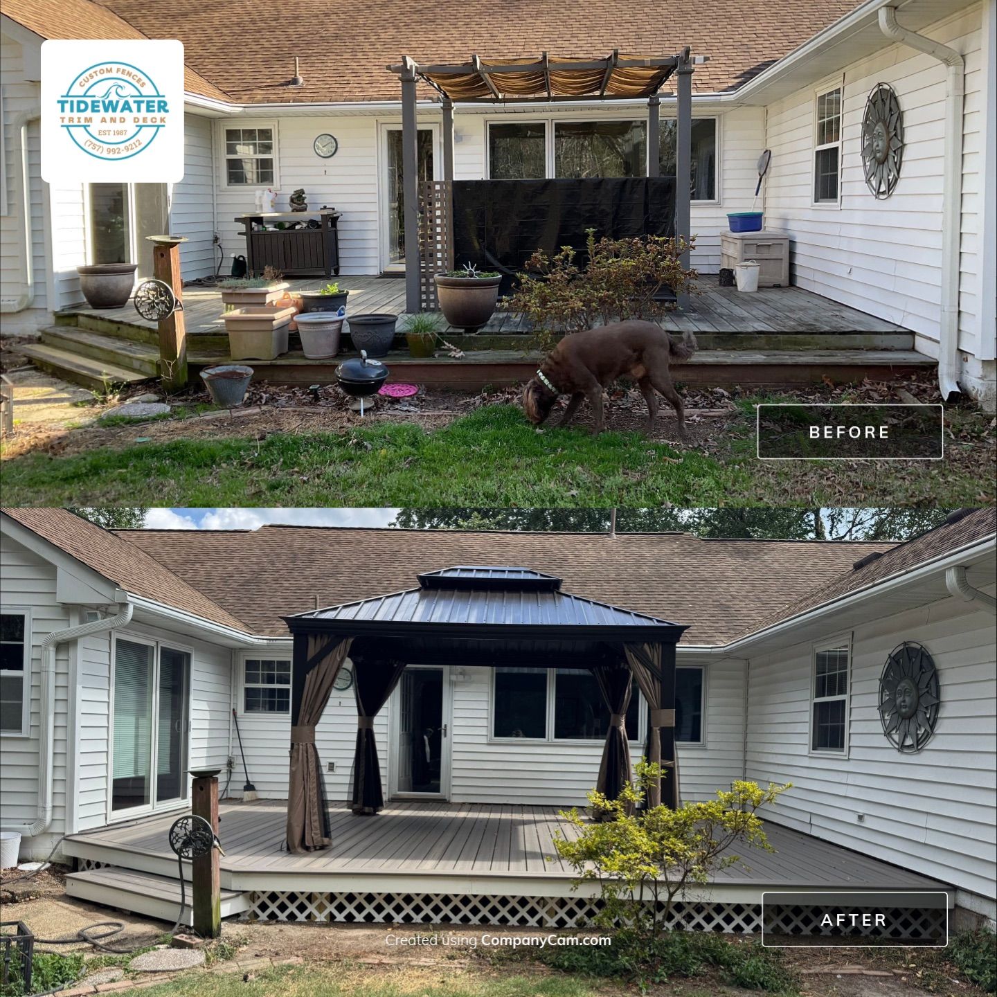 Step Outside to Something Beautiful. by Tidewater Trim & Deck