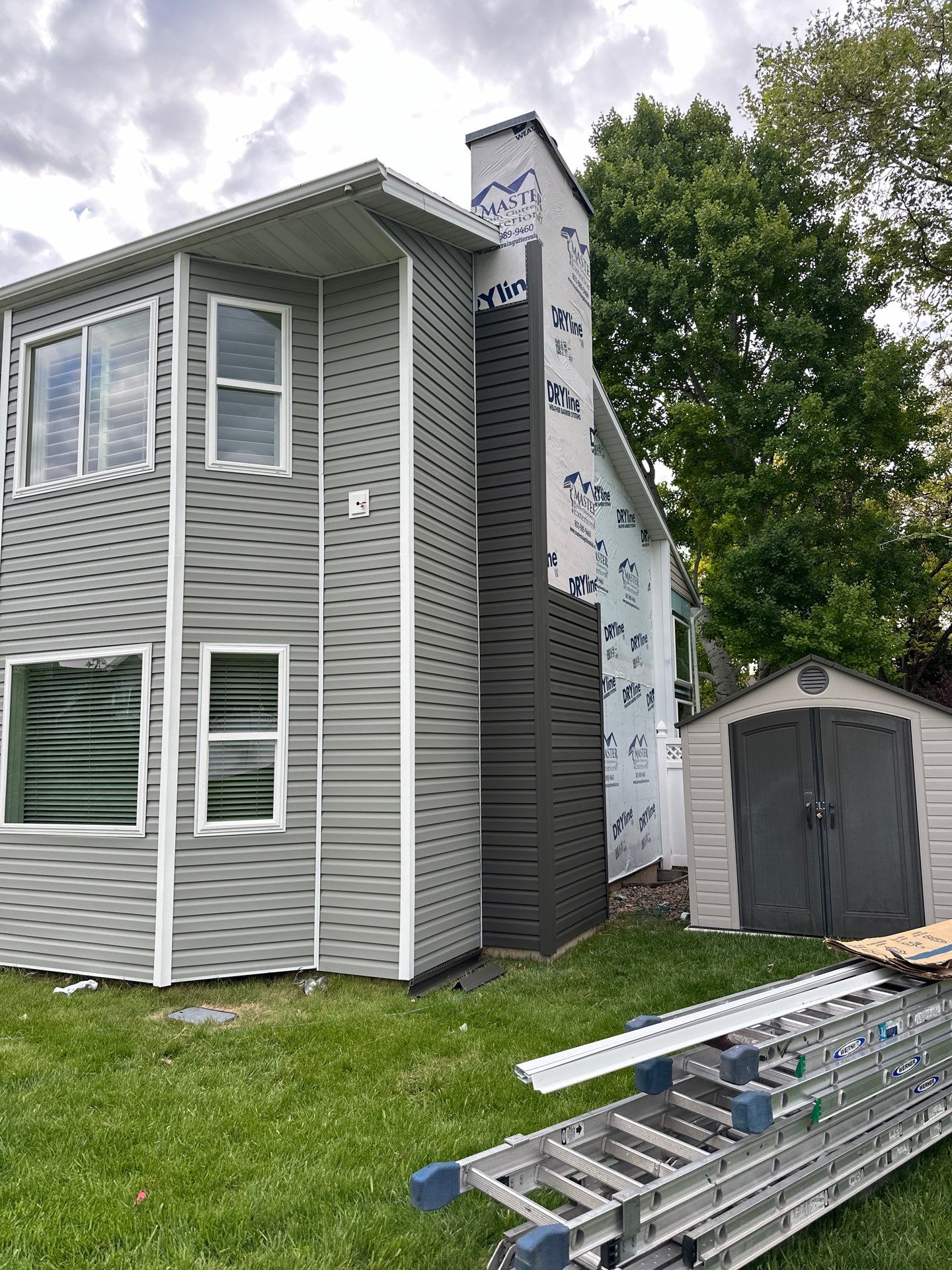 Project in Orem by Master Rain Gutters.