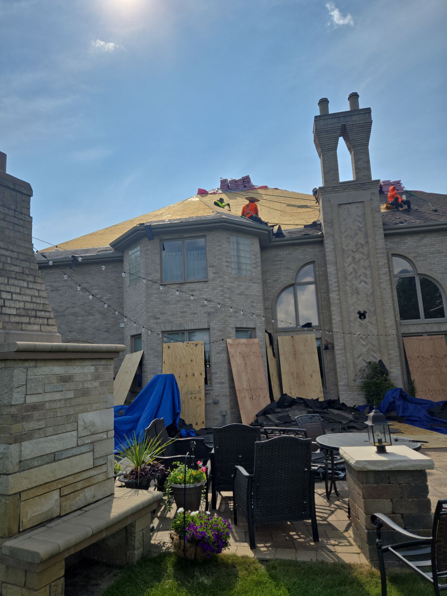 OC Duration Driftwood Shingles / New Gutters by A-Abel Roofing, Inc.