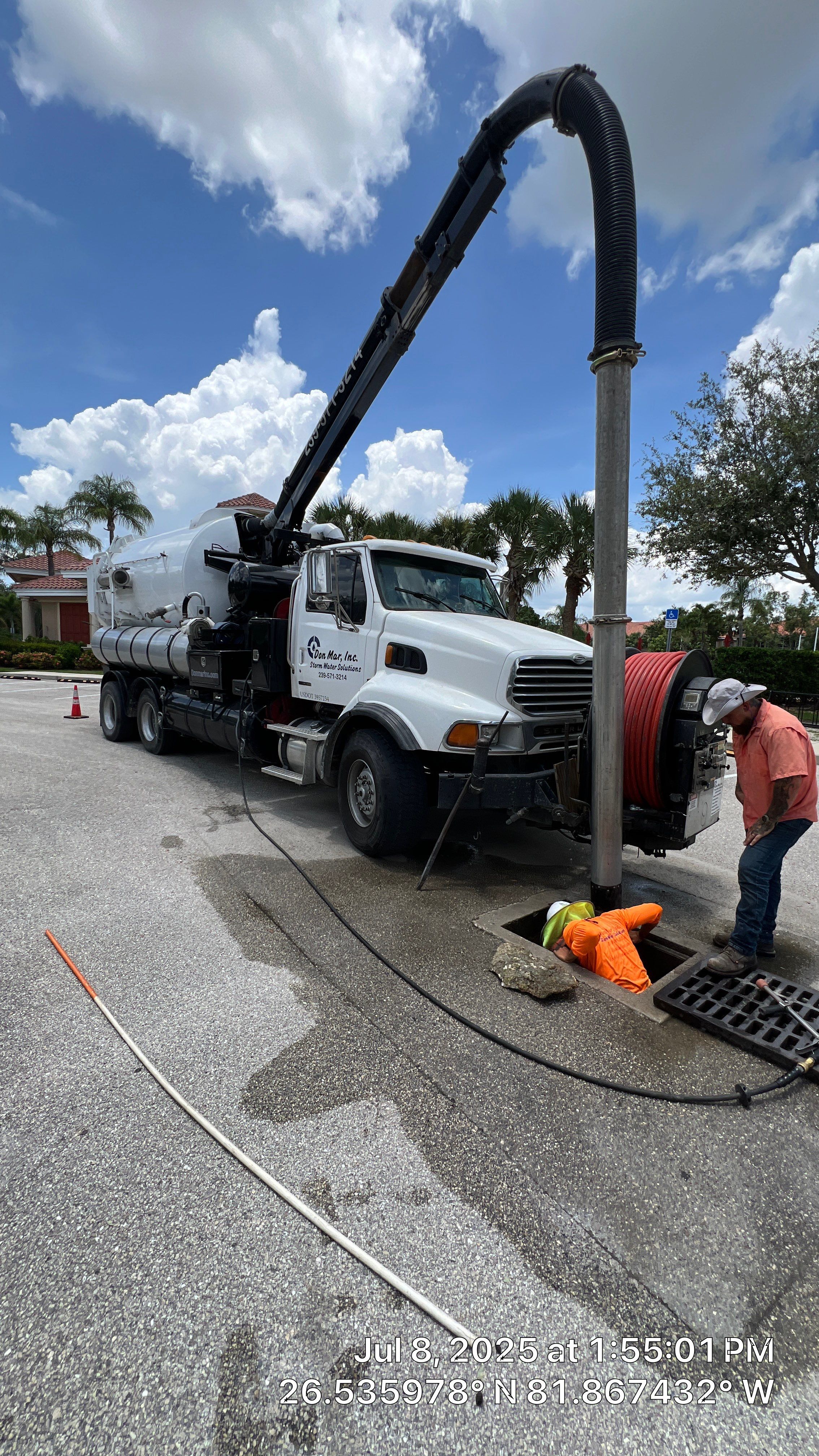 Ft. Myers Community Stormwater System Maintenance by APS Power & Water