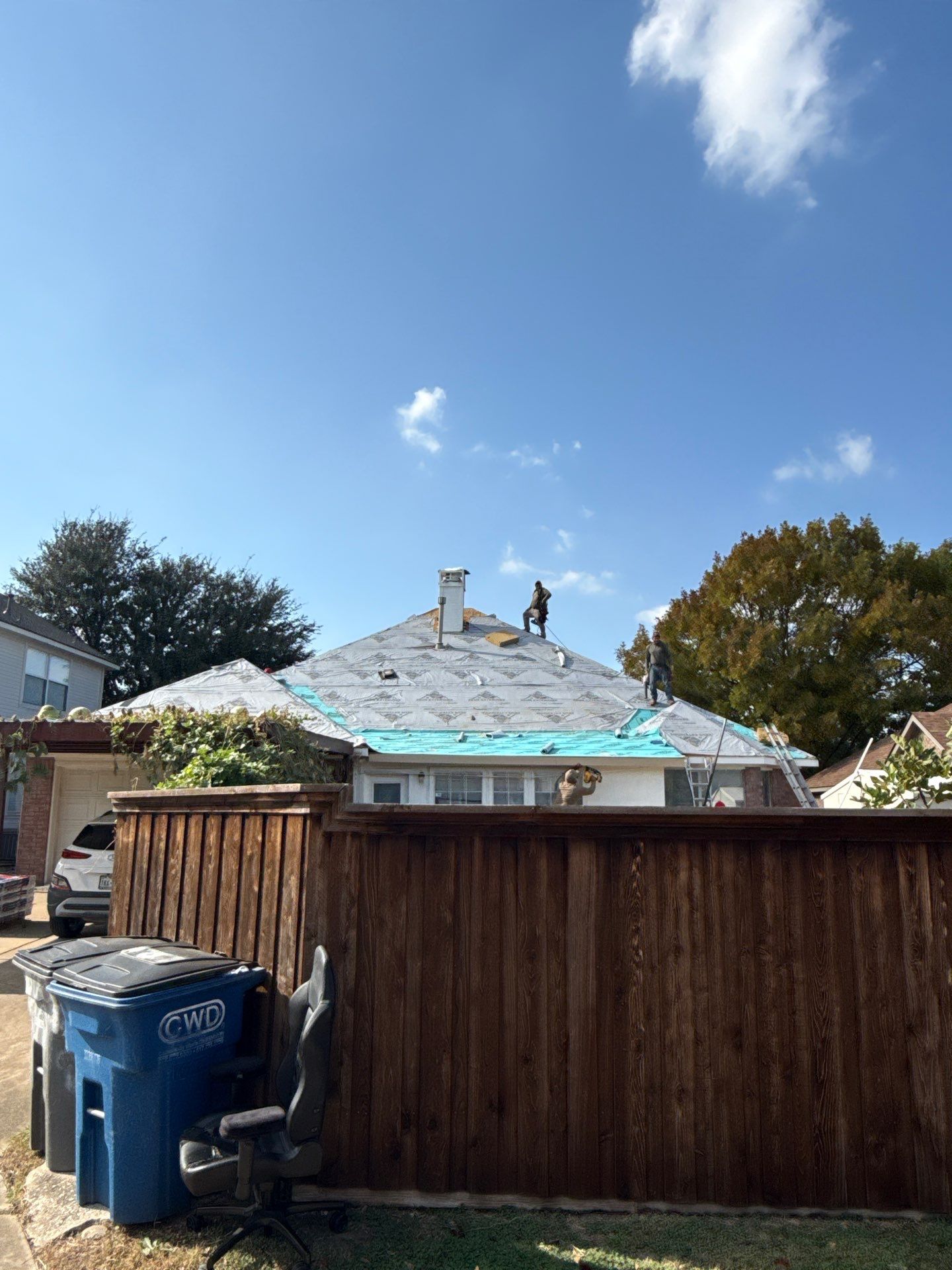 Project in Allen  by Zeus Exteriors