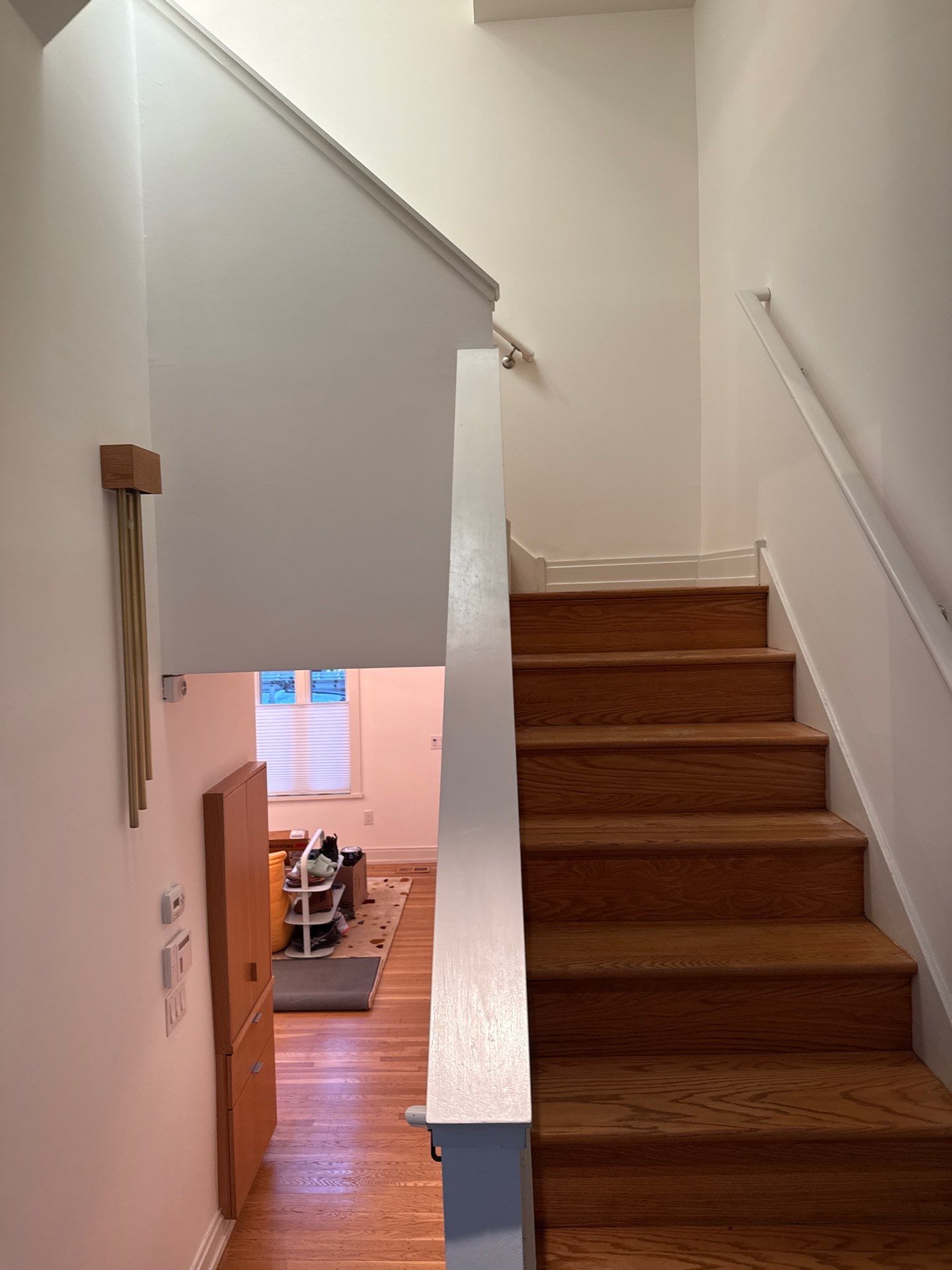 Living Room and Stairwell Refresh in Society Hill by Groovy Hues