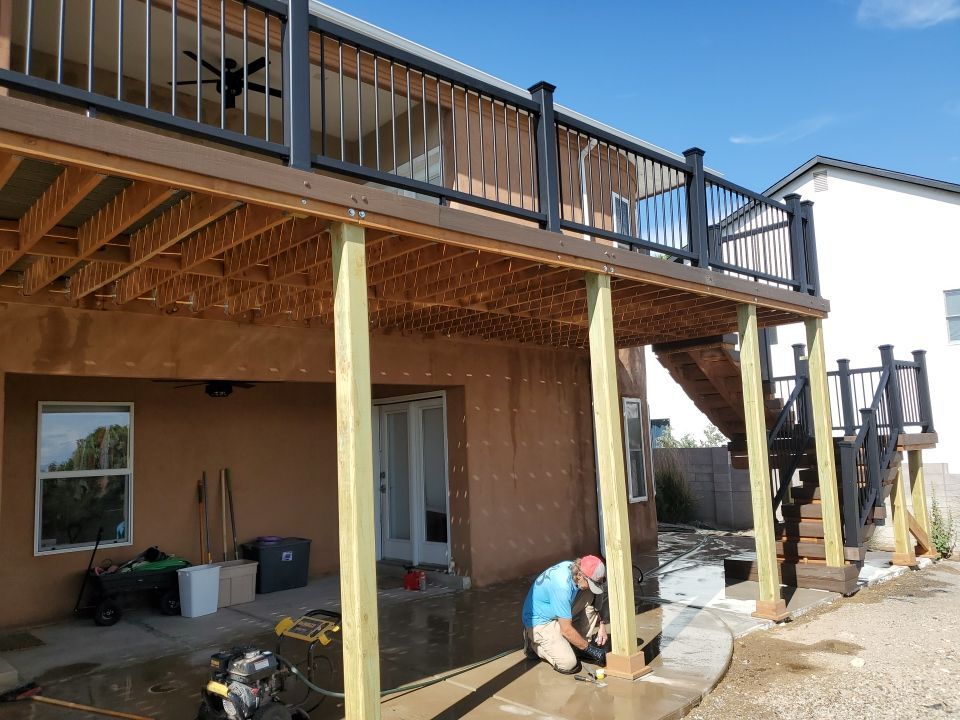 Deck Turnaround by Rio Grande Building & Storage