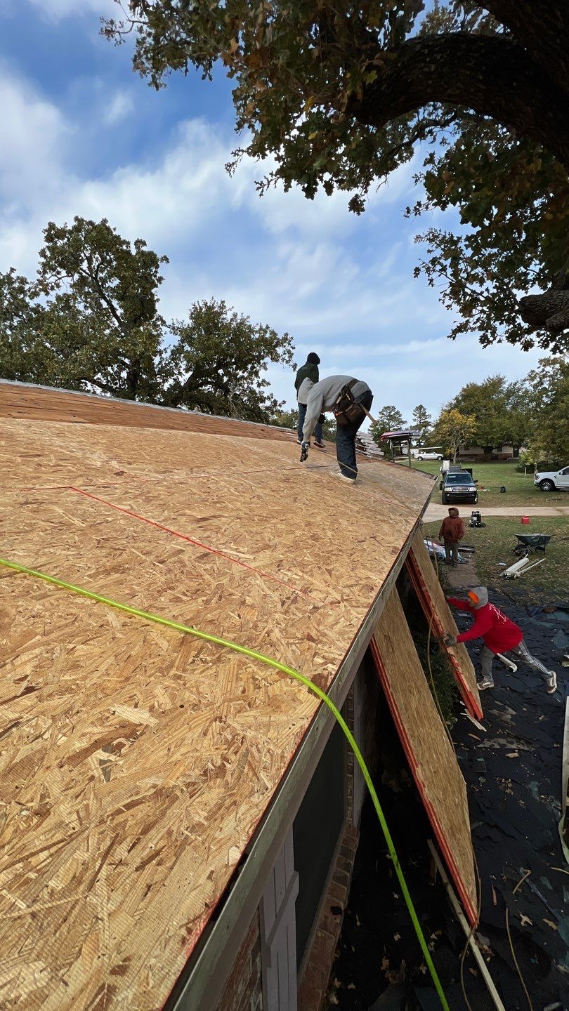 Residential Roofing Installation using GAF Natural Shadow  by A & H Roofing and Contracting