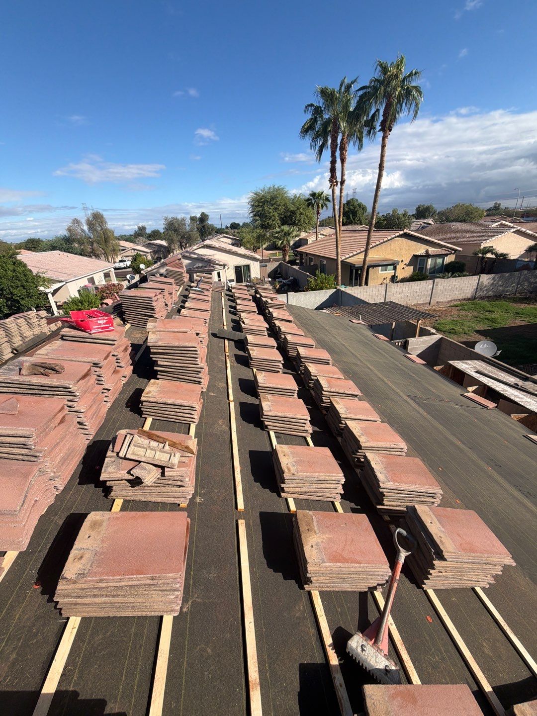 Project in Peoria, AZ by Saint Roofing