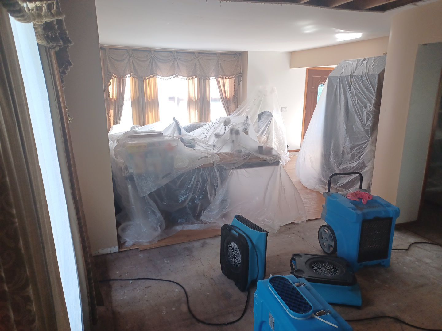 Project in Farmington Hills by EzDry Water Mitigation & Property Restoration