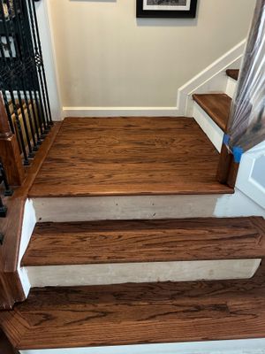 UPGRADE to solid oak stair treads