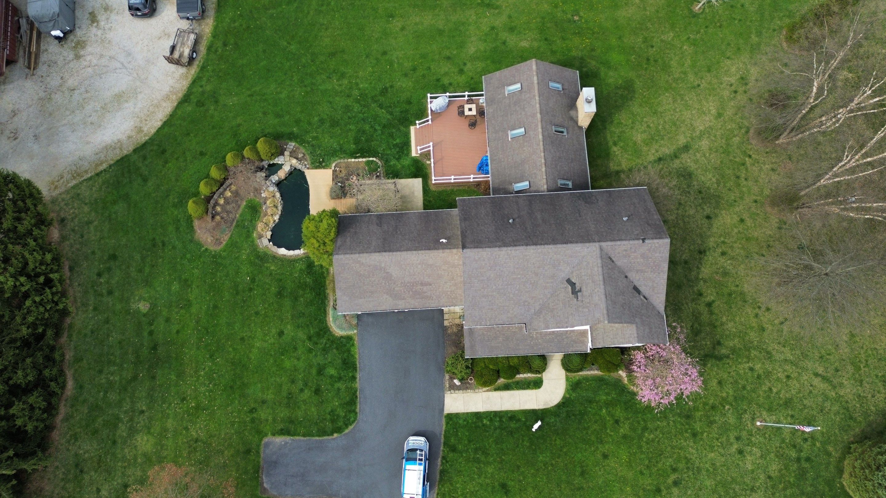 Residential Roofing Installation using Duration Series Shingles - Driftwood by RoofX 