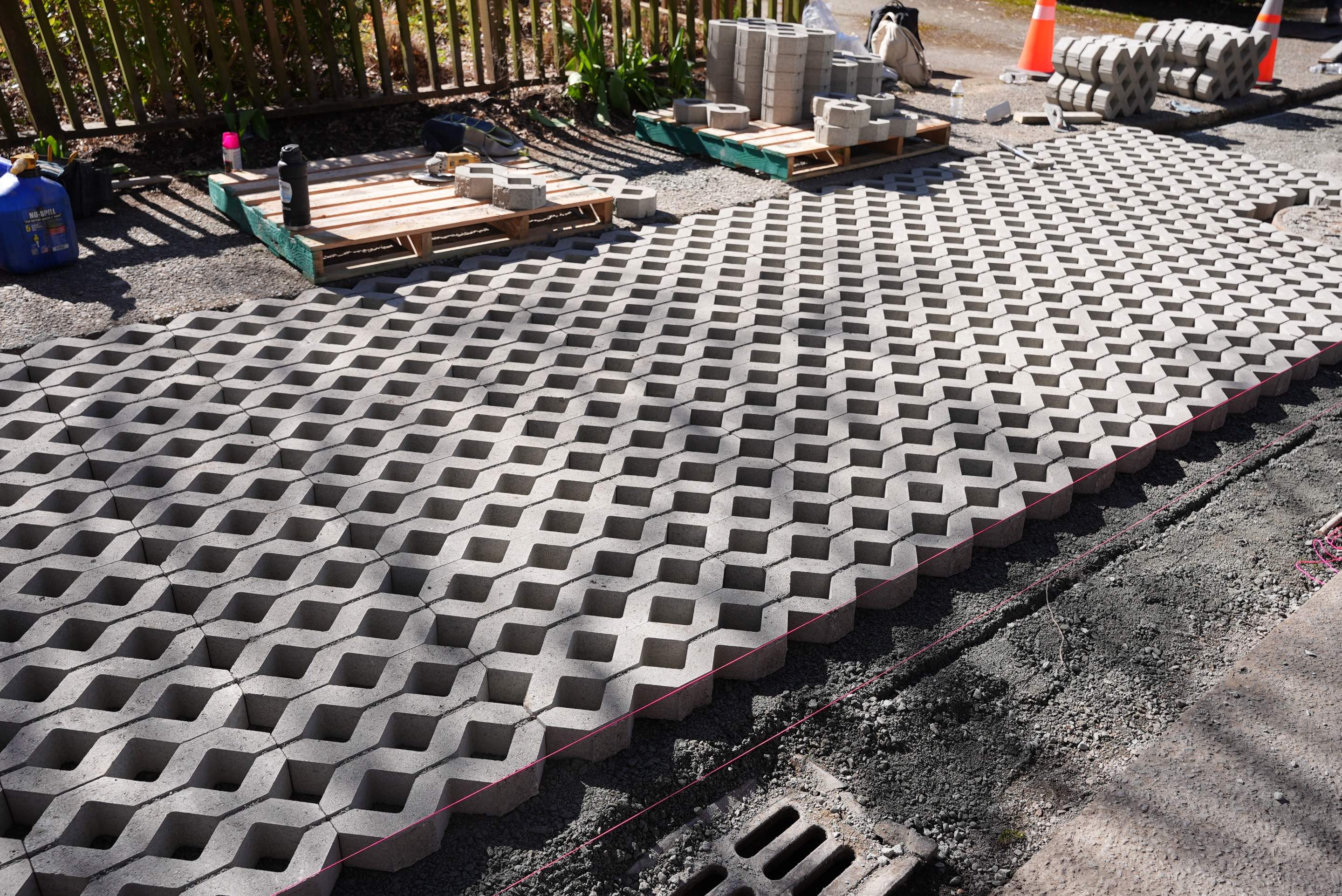 Russell | Turfstone Pavers Driveway  by Jireh Asphalt & Concrete Inc 