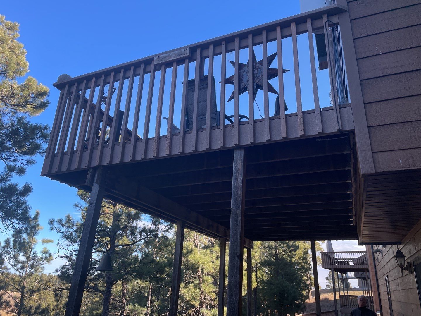 Golf Course Trex Deck Transformation by Weather-Tite Exteriors LLC