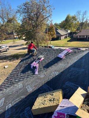 Residential Roofing Installation using Owens Corning