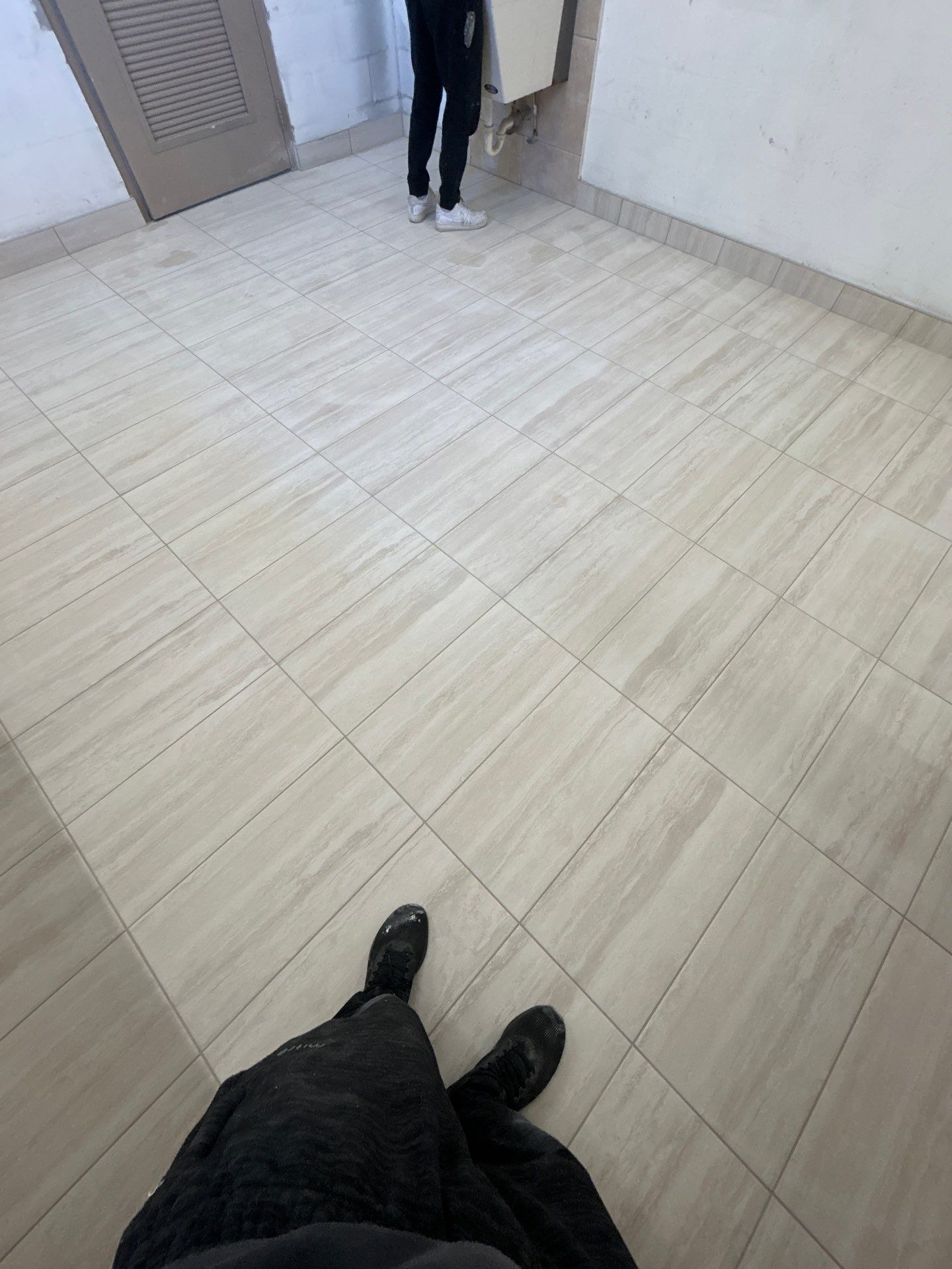 Laundry Tile Upgrade  by Vrmmm Flooring
