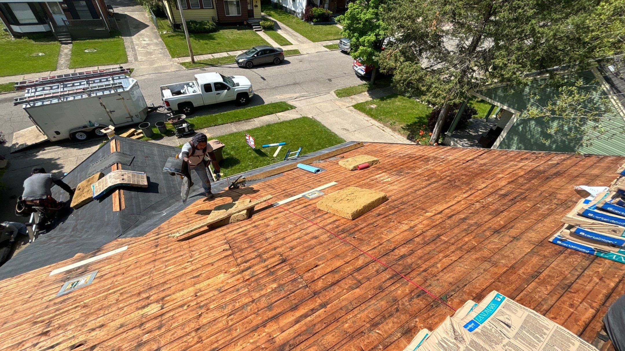 Roof Replacement using CertainTeed Landmark by 180 Contractors
