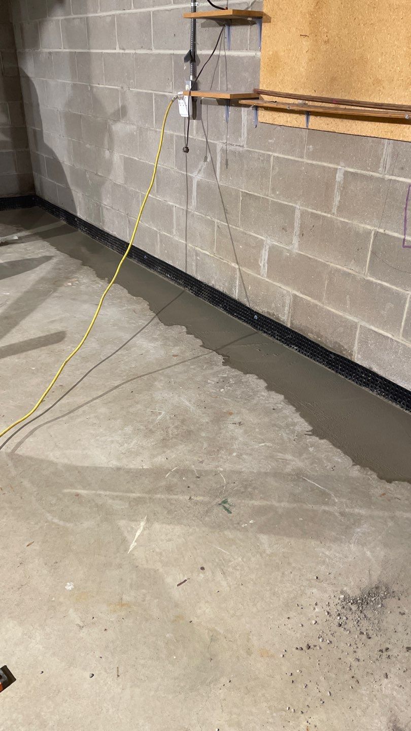 Drainage Board Installation in Shoreview by Waterproofing Northeast