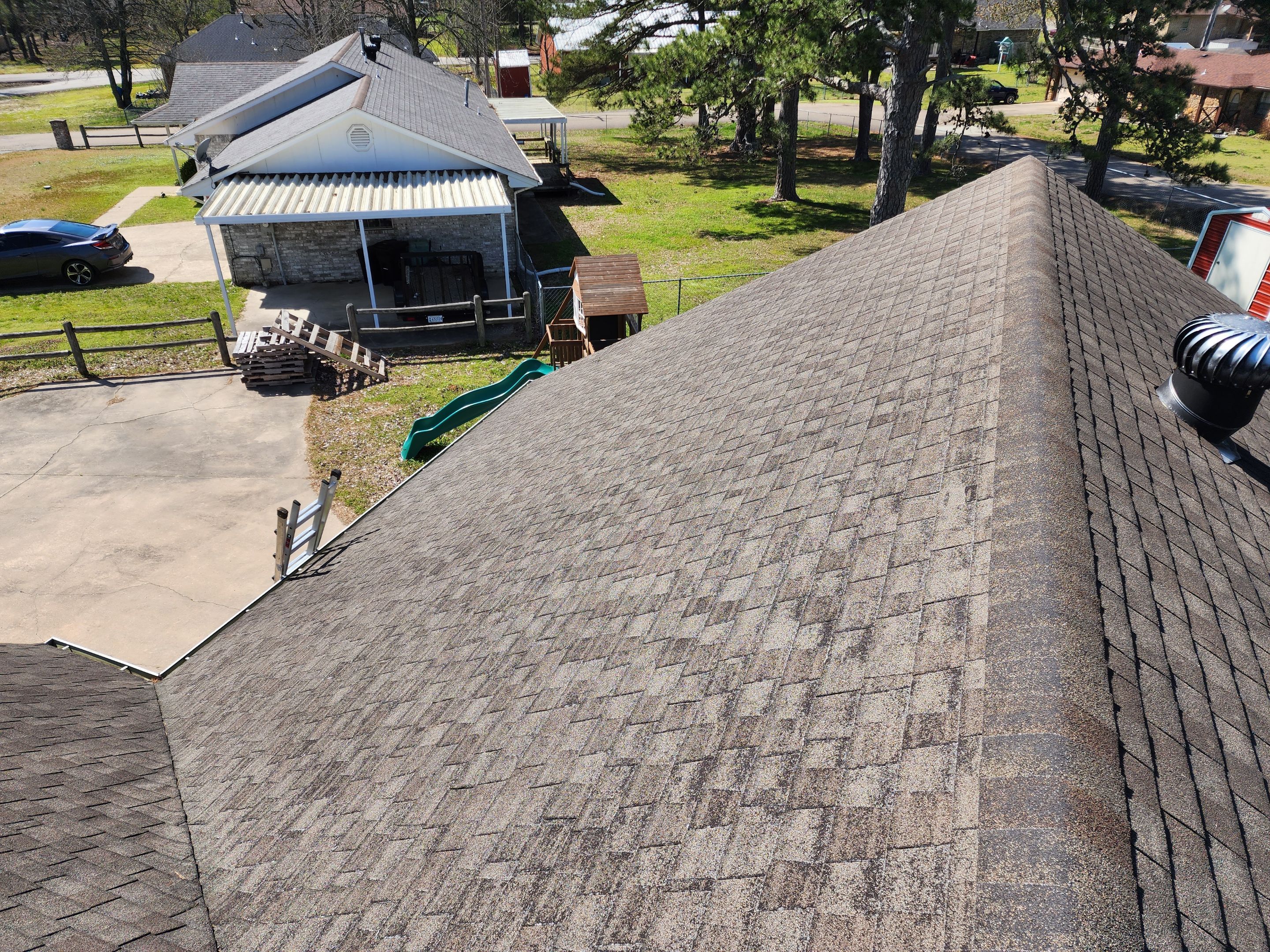 Residential Shingle Reroof using Malarkey Vista by Hostetler Roofing