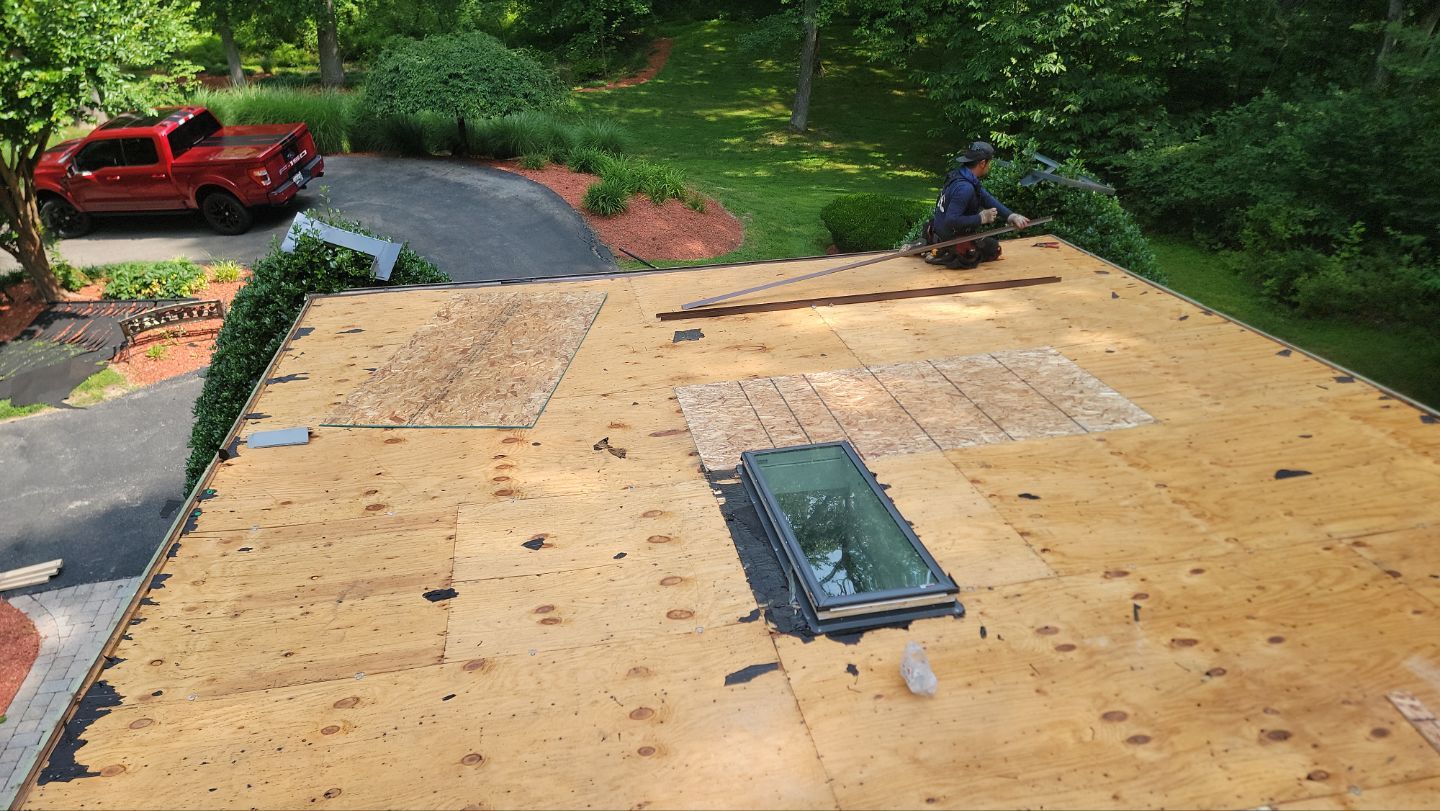 Roof Installation using GAF Timberline HDZ by ExteriorPros