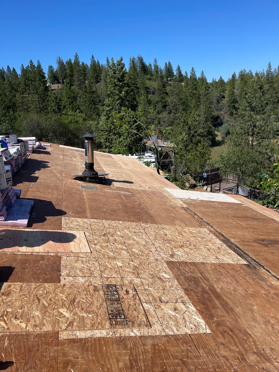 Residential Roofing Installation using Owens Corning Roofing Shingles by Byers Enterprises 