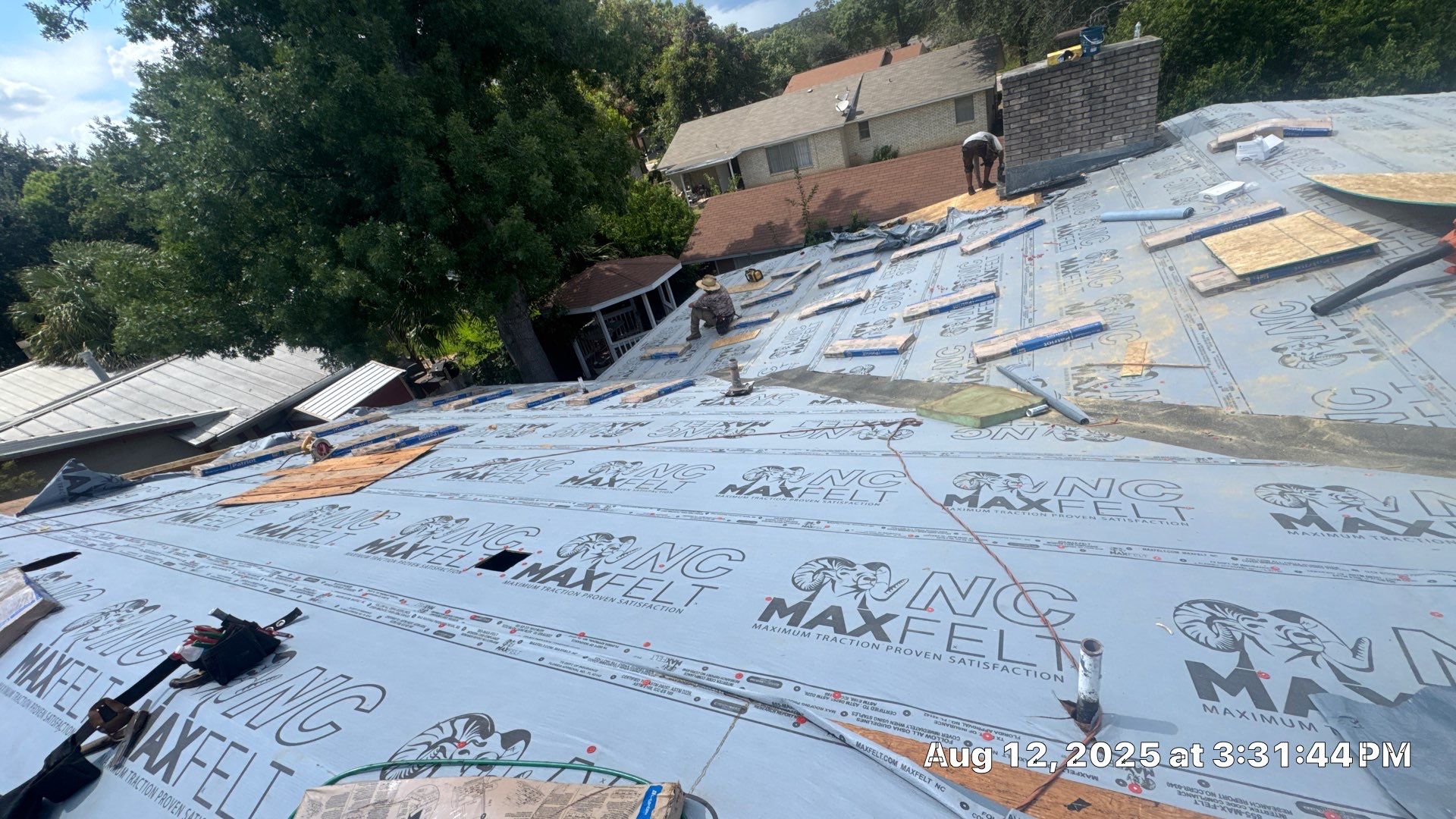 Project in New Braunfels by Rhino Roofing and General Contracting, LLC