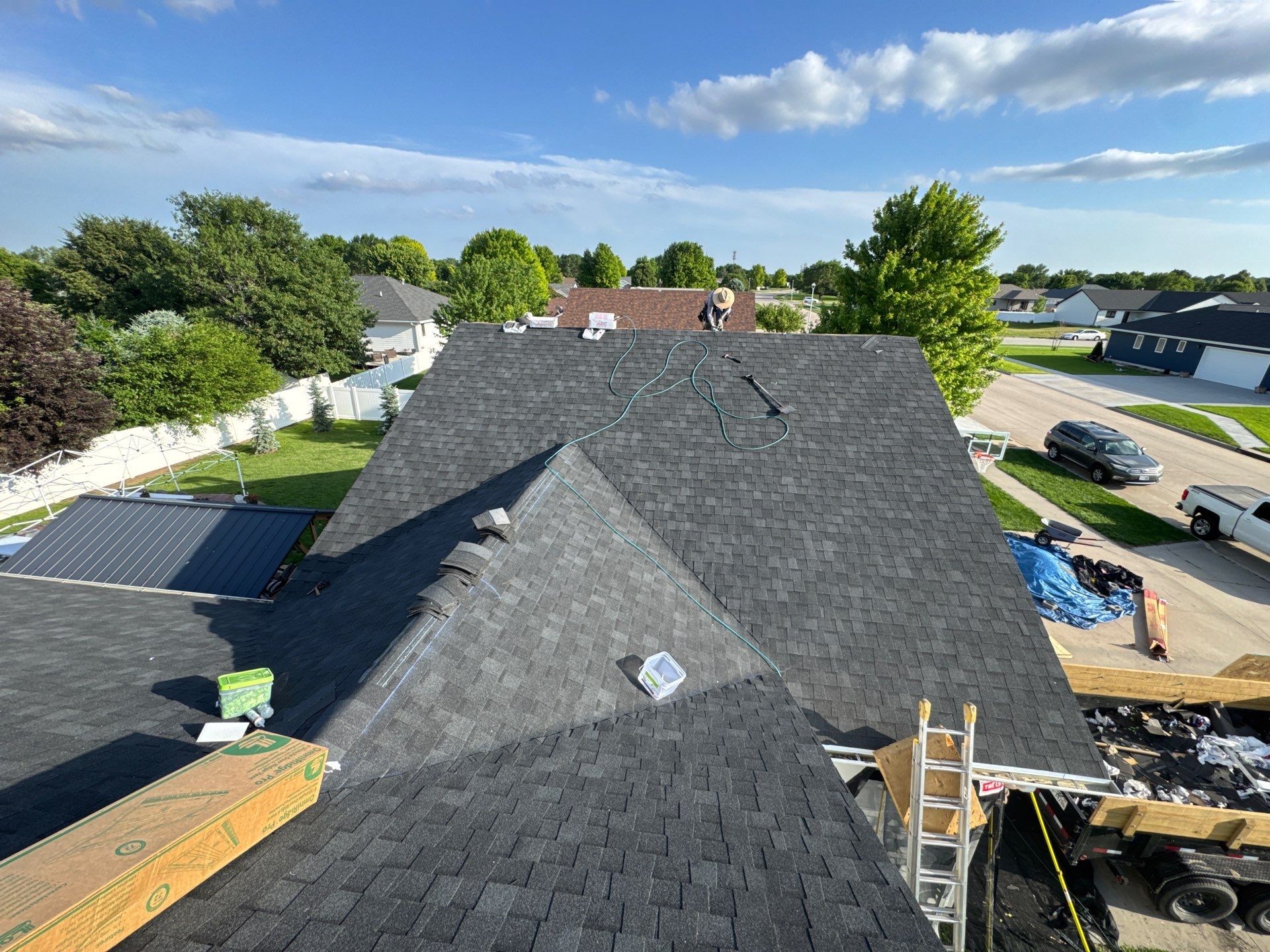 TAMKO Stormfighter Flex Rustic Black Roof in Kearney by Loyal Nine