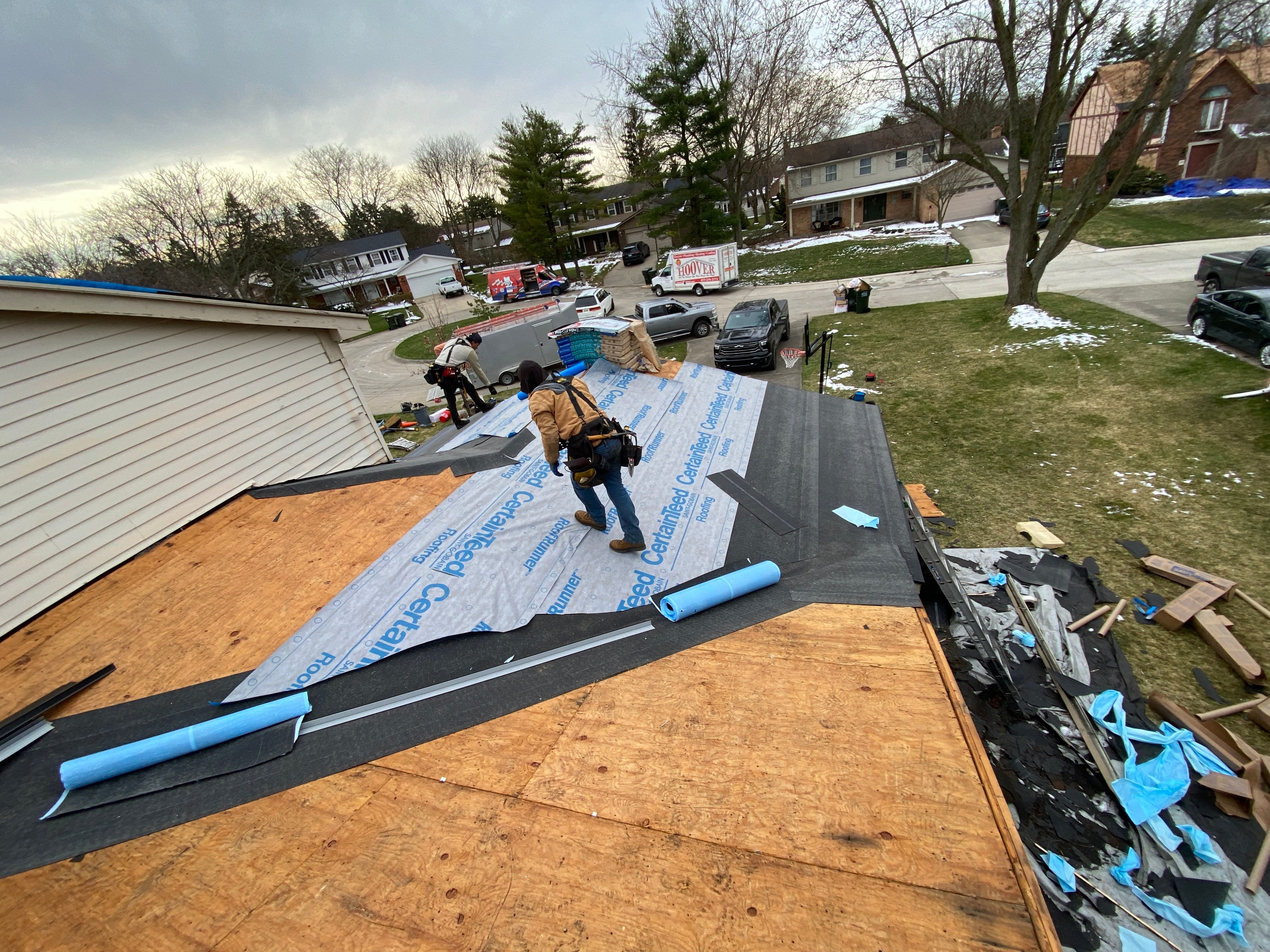 Roof Replacement using CertainTeed Landmark by 180 Contractors