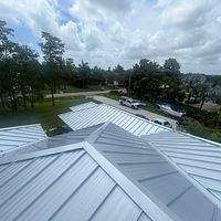 24ga 1.5" Mechanical Seam Mill Finish by Total Roofing System The Metal Roof Experts